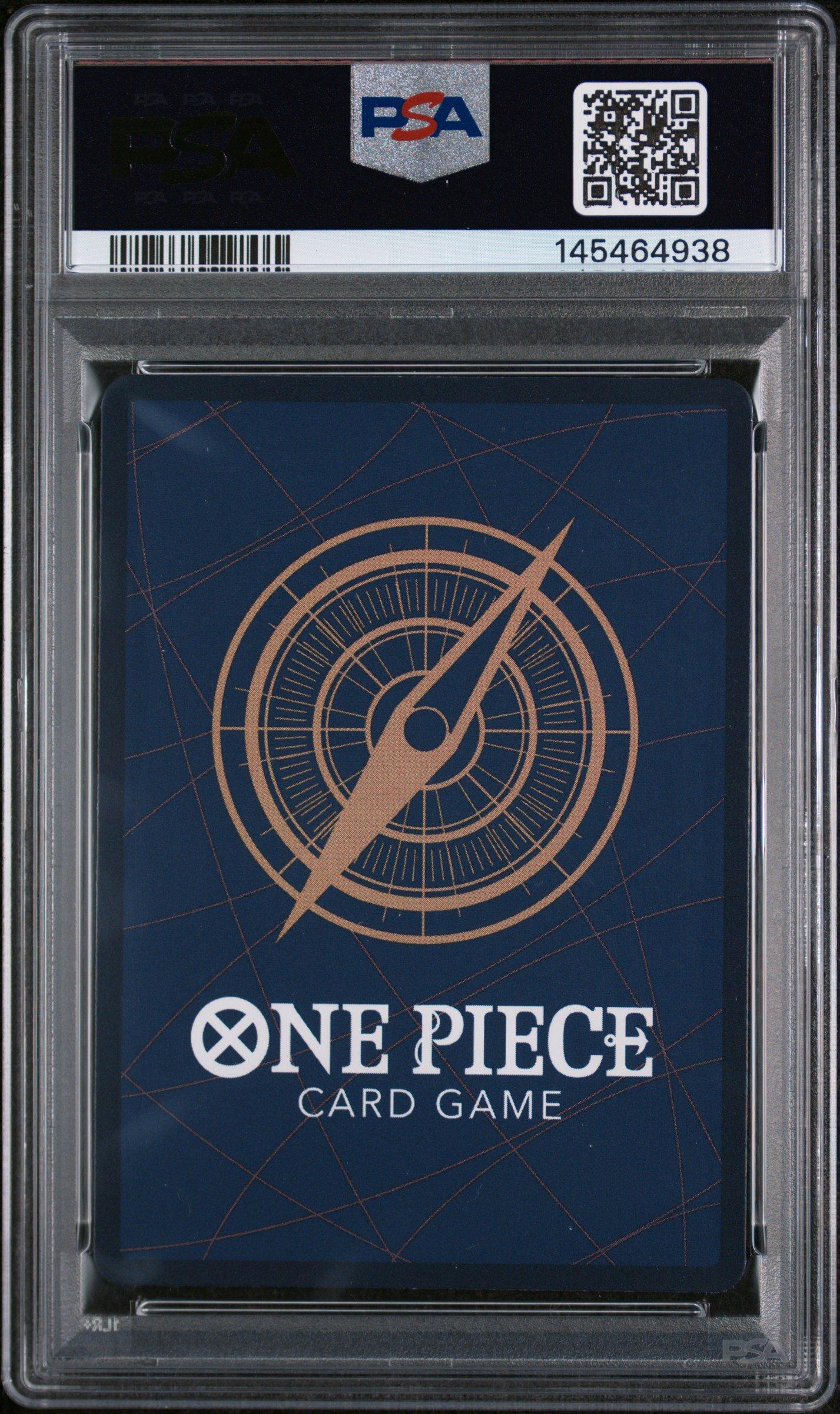 2025 One Piece Prb02-premium Booster -one Piece Card The Best- Vol.2 018 Portgas D. Ace Alternate Art PSA 10