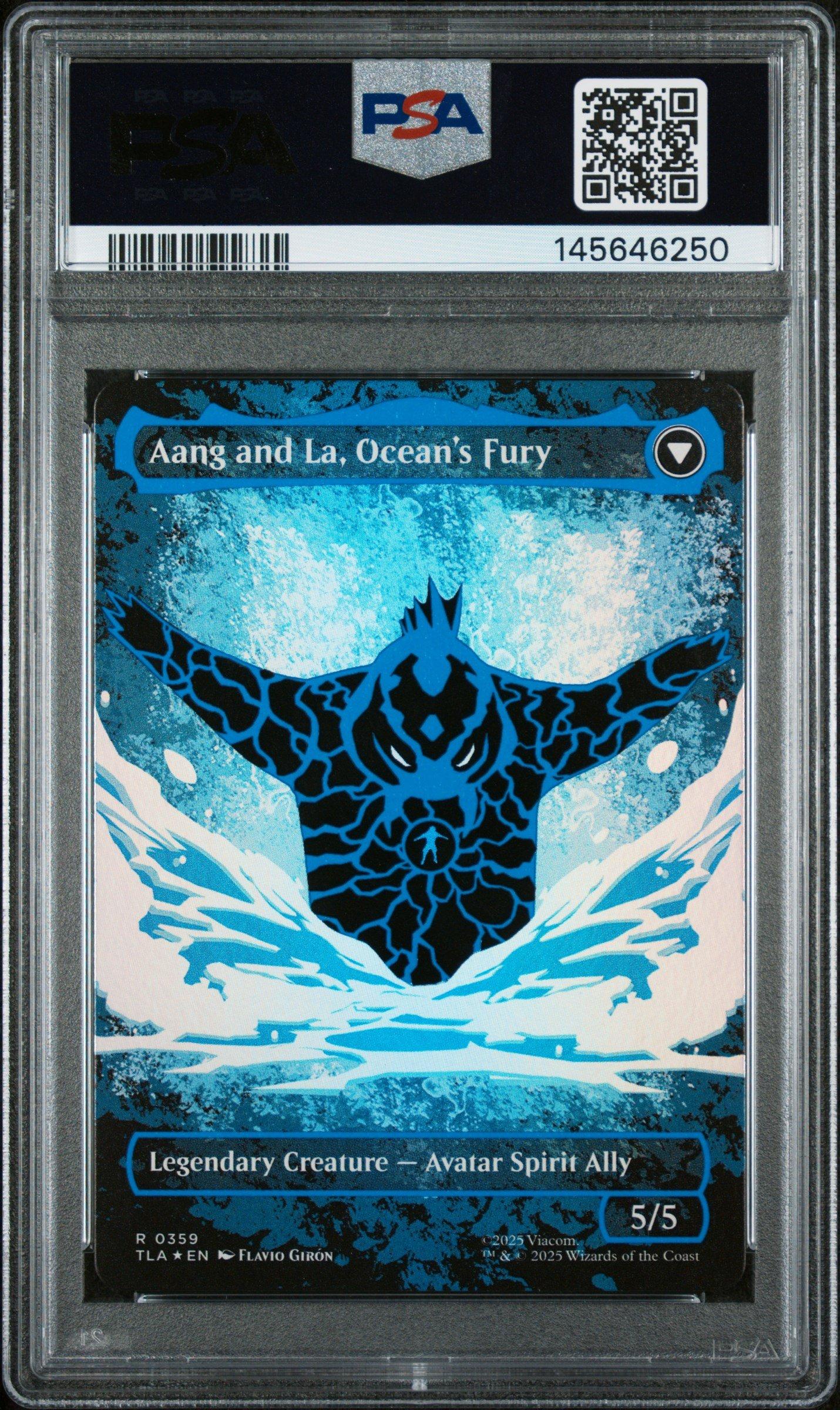 mtg aang card Aang, Swift Savior (Borderless) (Neon Ink Foil) [Avatar: The Last Airb