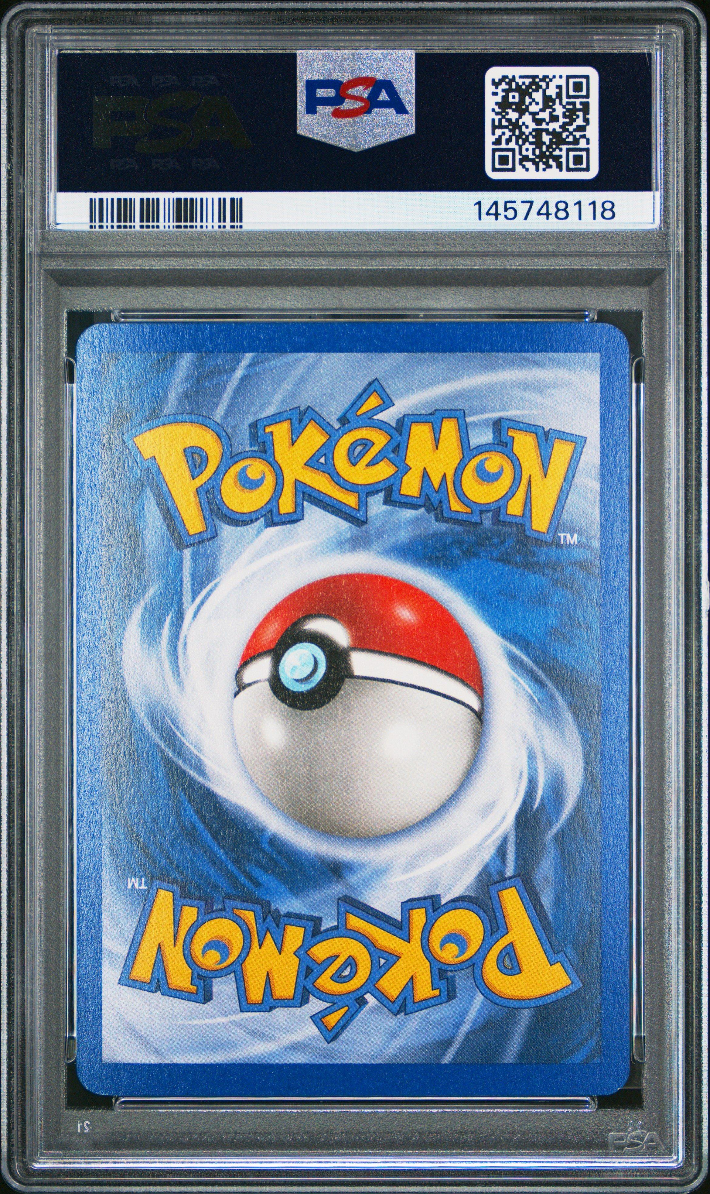 2003 Pokemon Black Star Promo 013 Meowth-holo PSA 8 Graded Card