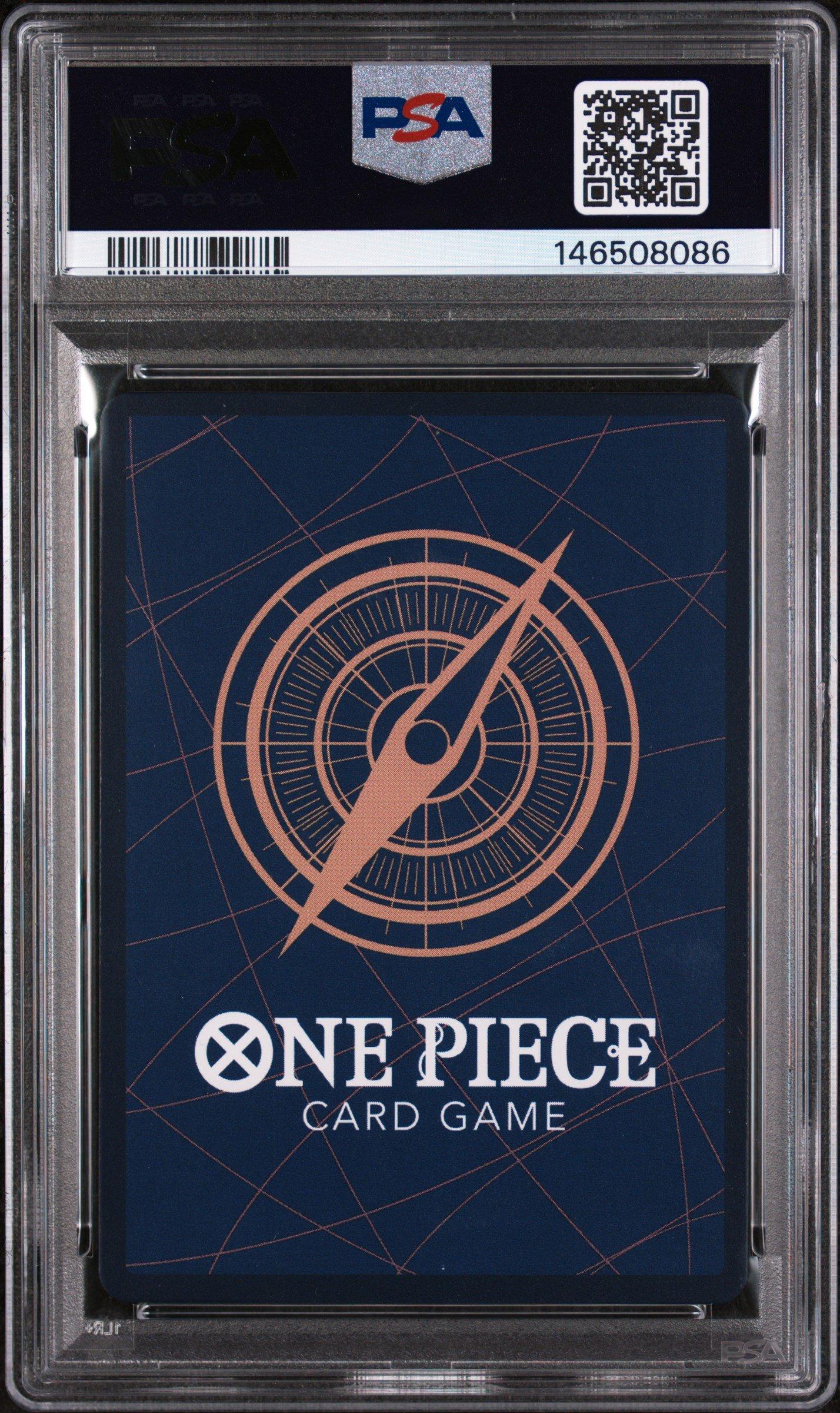 2025 One Piece Japanese Op14-the Azure Sea's Seven 112 Boa Hancock Special Alternate Art PSA 10