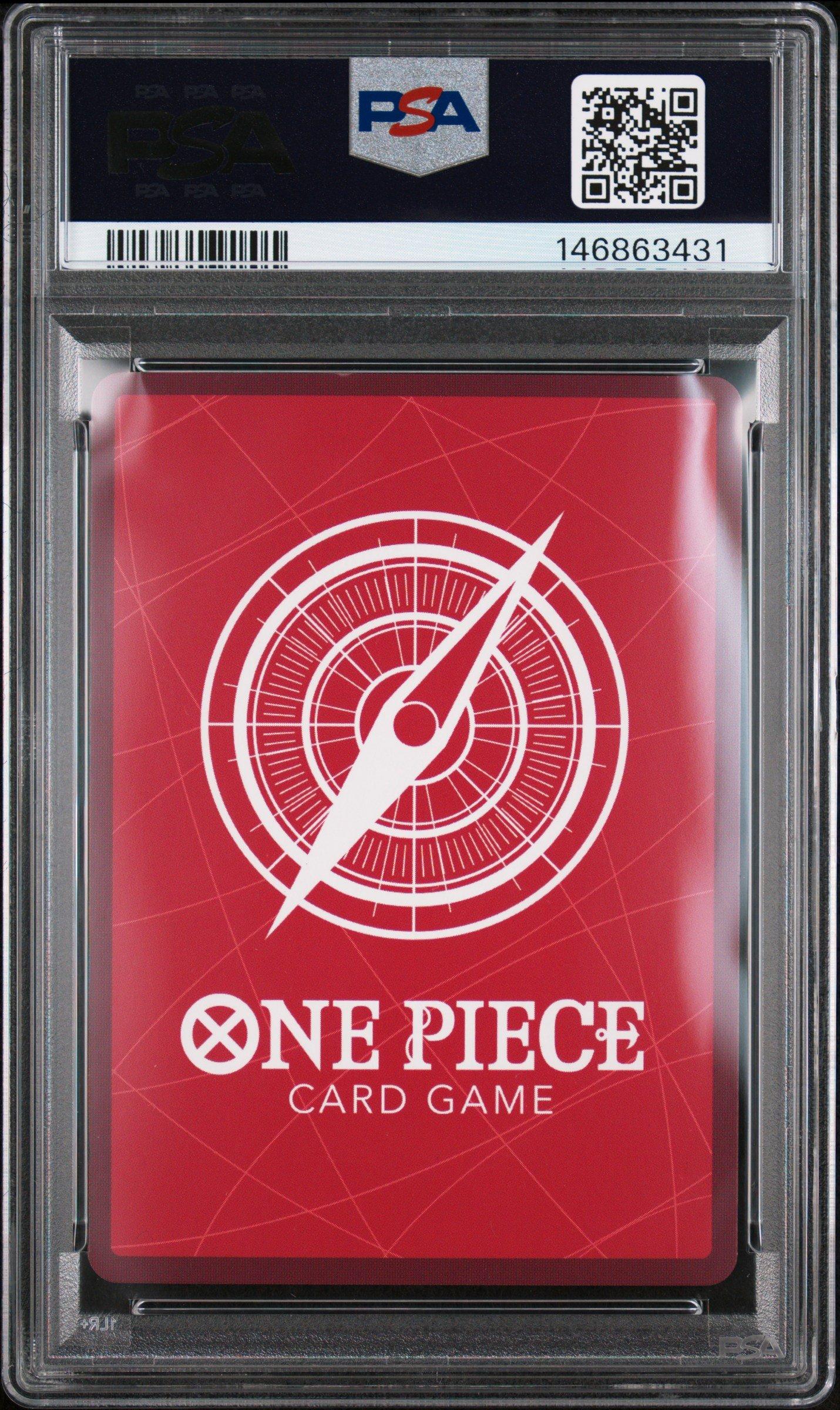 2025 One Piece English Version 2nd Anniversary Set 001 Shanks PSA