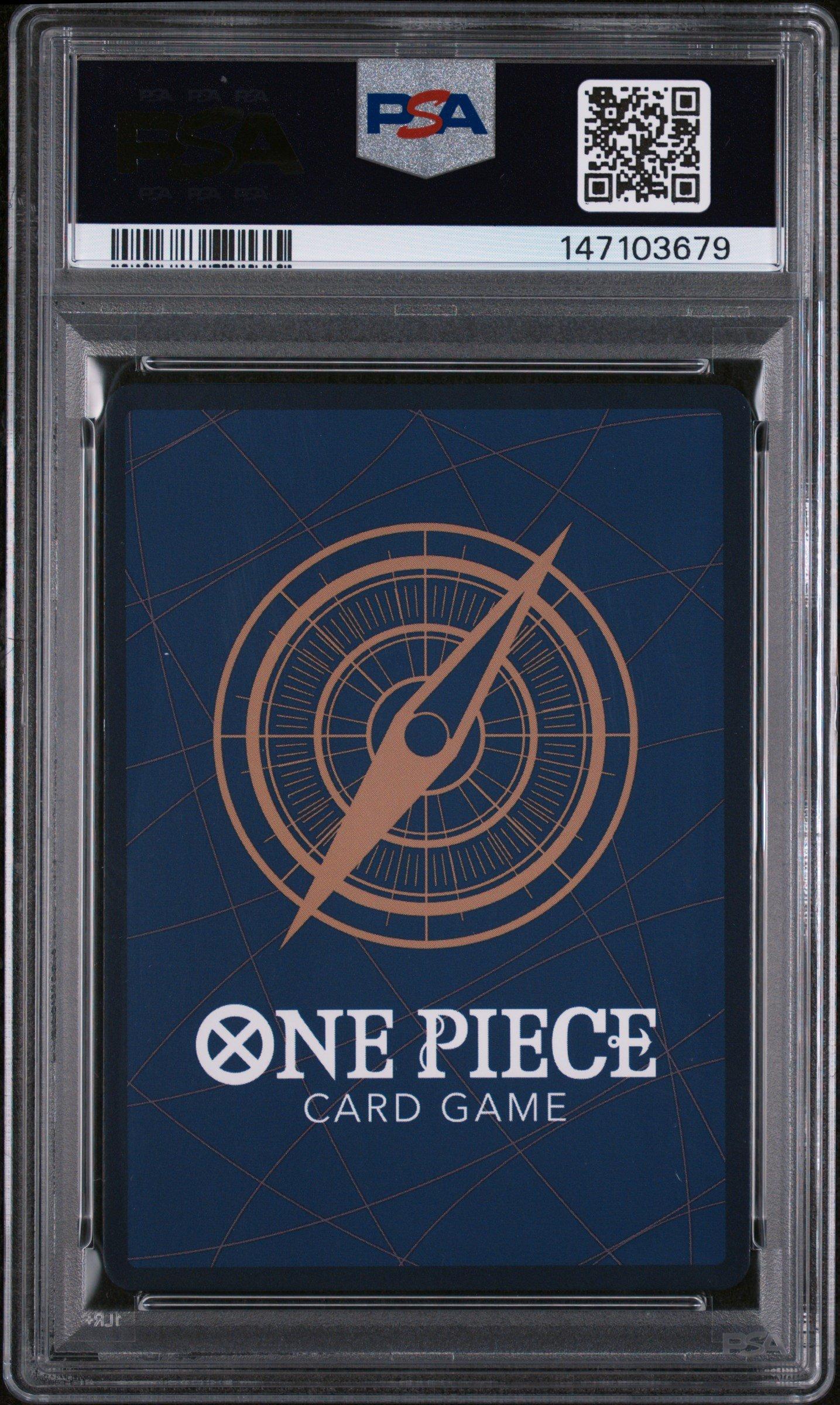 2022 One Piece Op01-romance Dawn 024 Monkey D. Luffy Alternate Art PSA