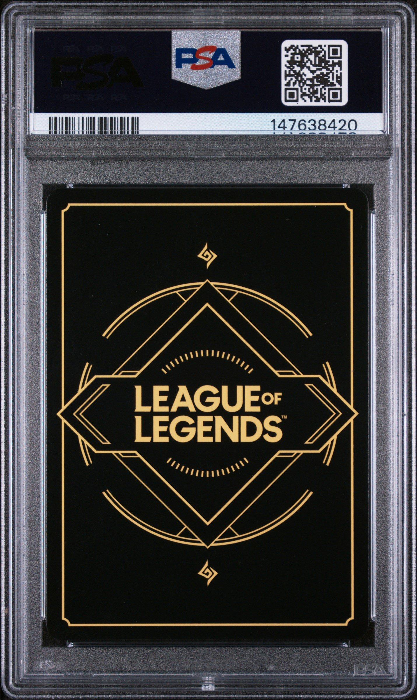 2025 Riftbound: League Of Legends Ogn-origins 305* Yasuo - Unforgiven  Signature Overnumber PSA 10 Graded Card | GameStop