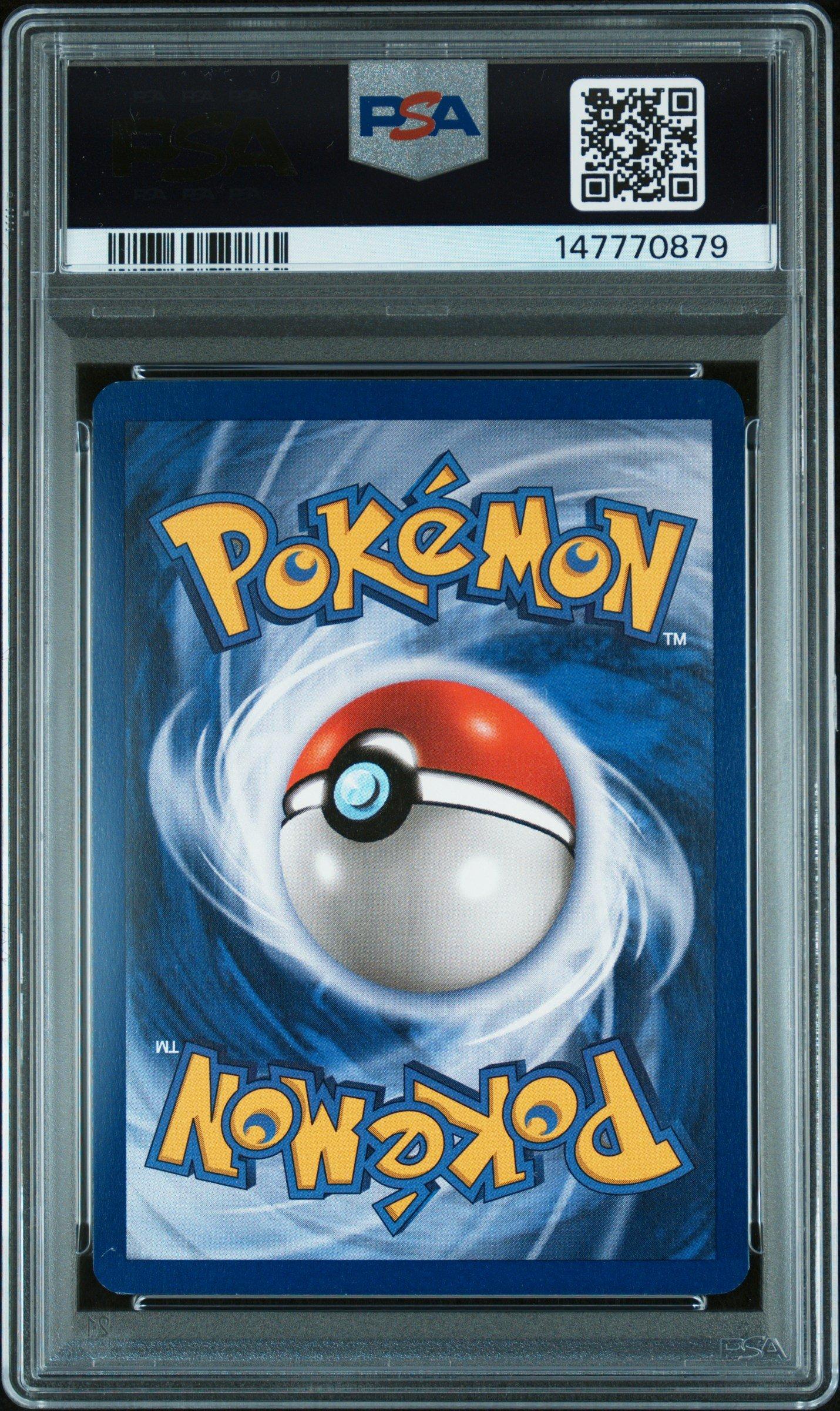 1999 Pokemon Fossil 7 Hitmonlee-holo 1st Edition PSA