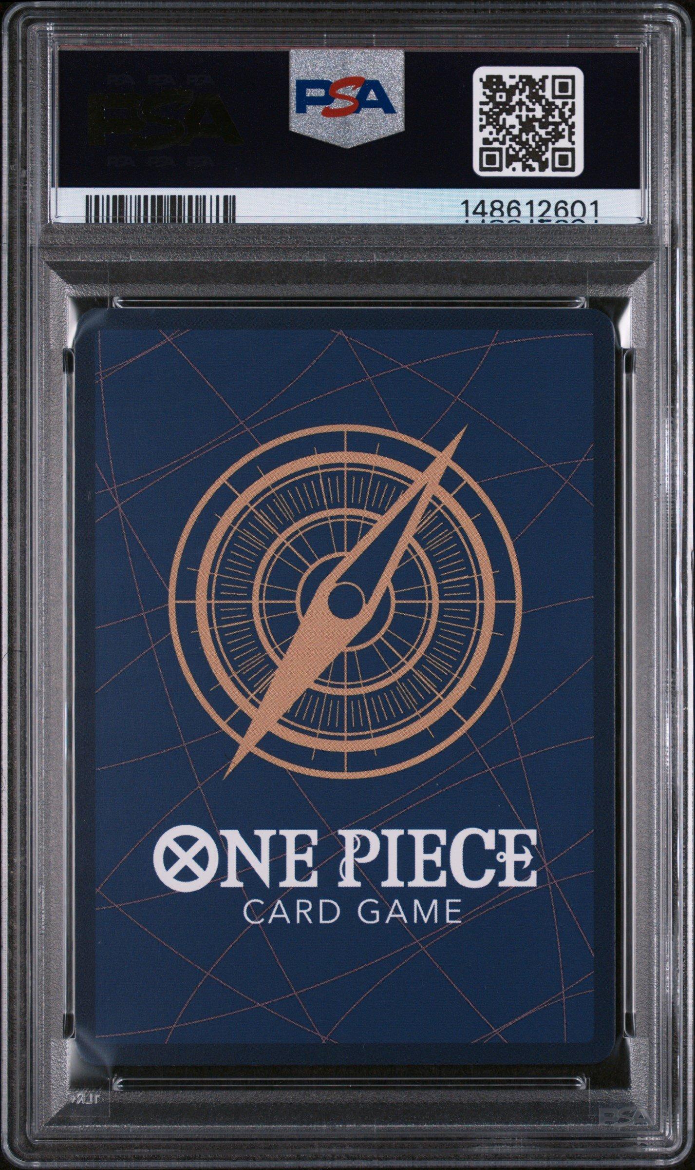 2025 One Piece Op10-royal Blood 005 Sanji Alternate Art PSA 10