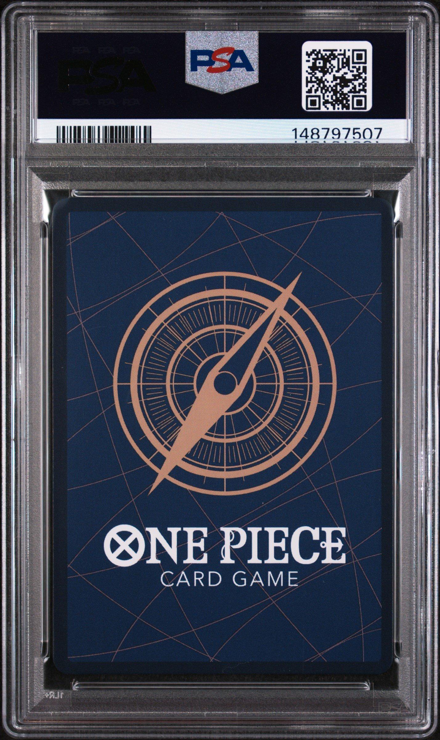 2023 One Piece Japanese Op06-wings Of The Captain 119 Sanji PSA 10