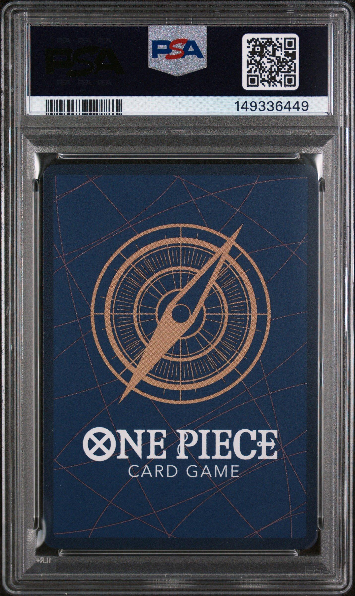 2025 One Piece Op11-a Fist Of Divine Speed 118 Monkey D. Luffy PSA