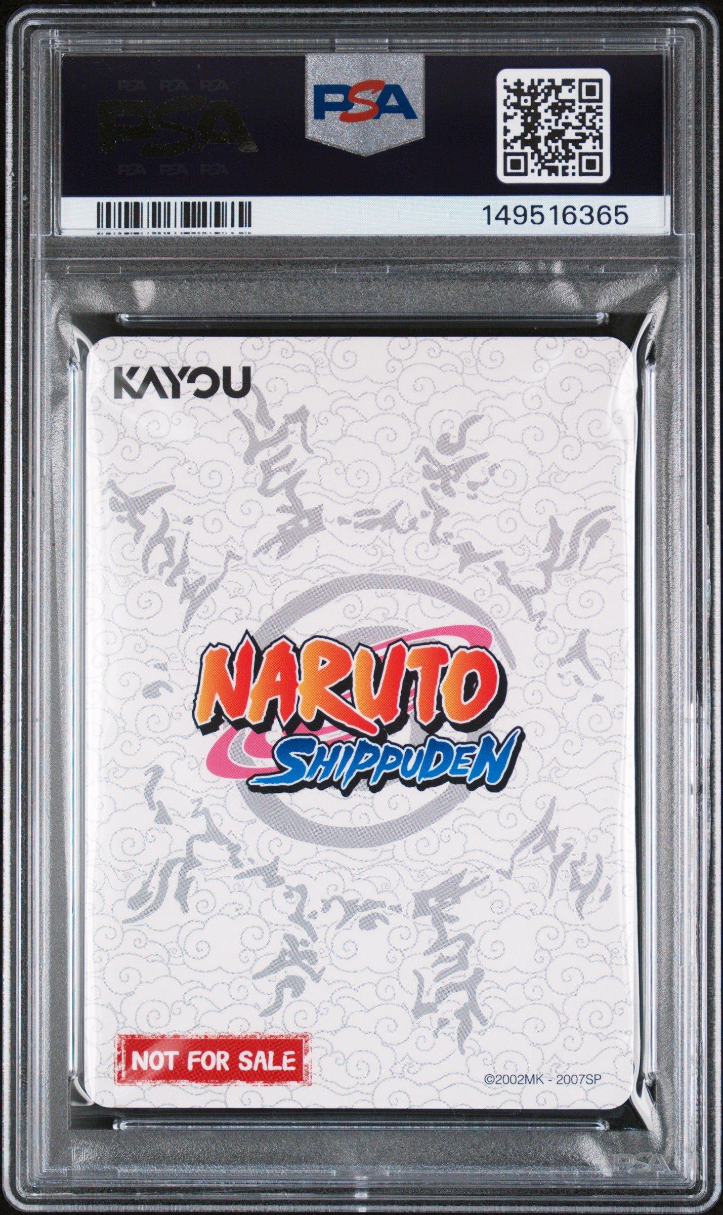 2025 Kayou Naruto Smriti Collectible Card Nrsa-chapter Jin English Series 2 Pr 003 Naruto Uzumaki Psa Magazine Exclusive PSA 10