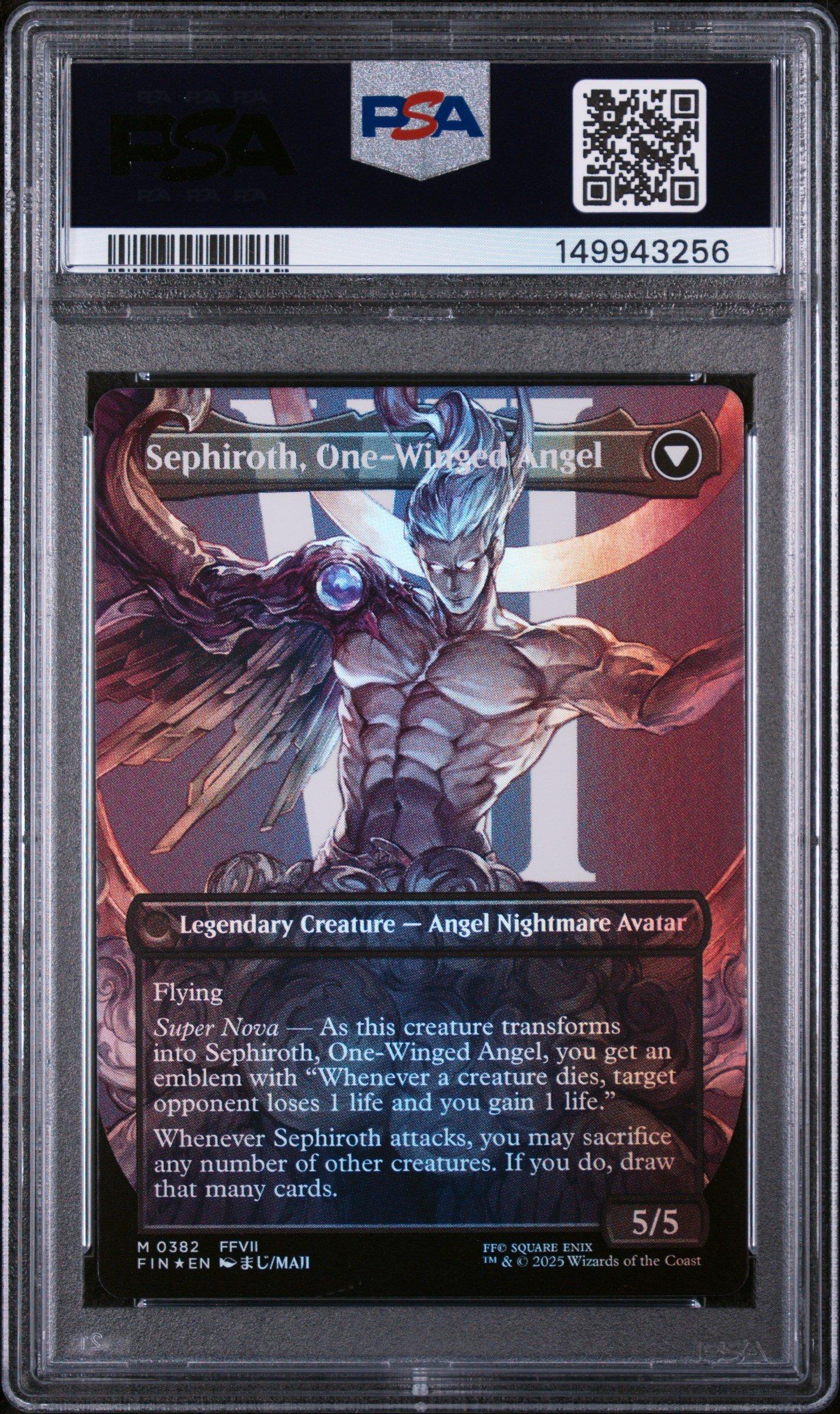 2025 Magic The Gathering Final Fantasy 0382 Sephiroth, Fabled