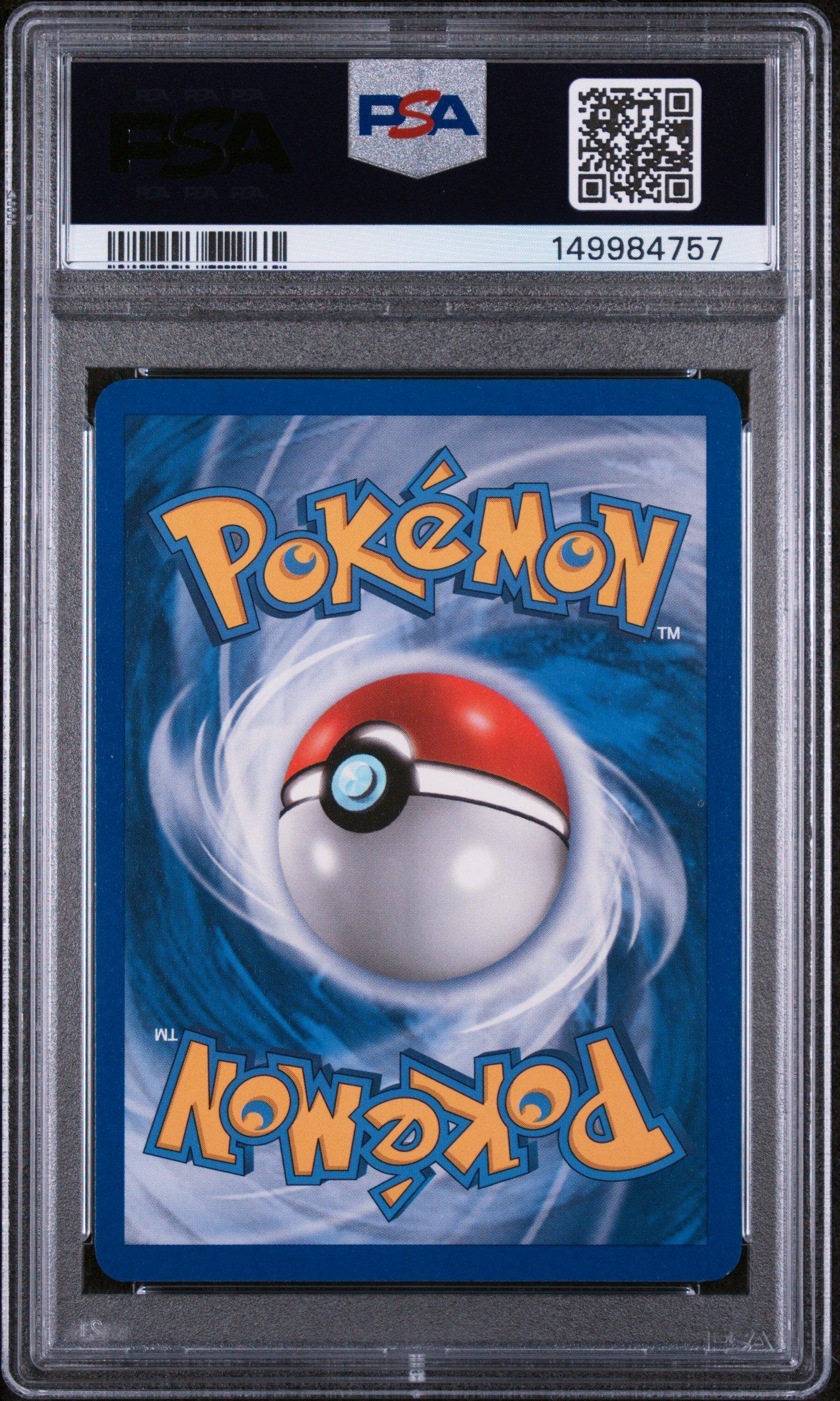 2011 Pokemon Black & White Noble Victories 98 Full Art/victini PSA