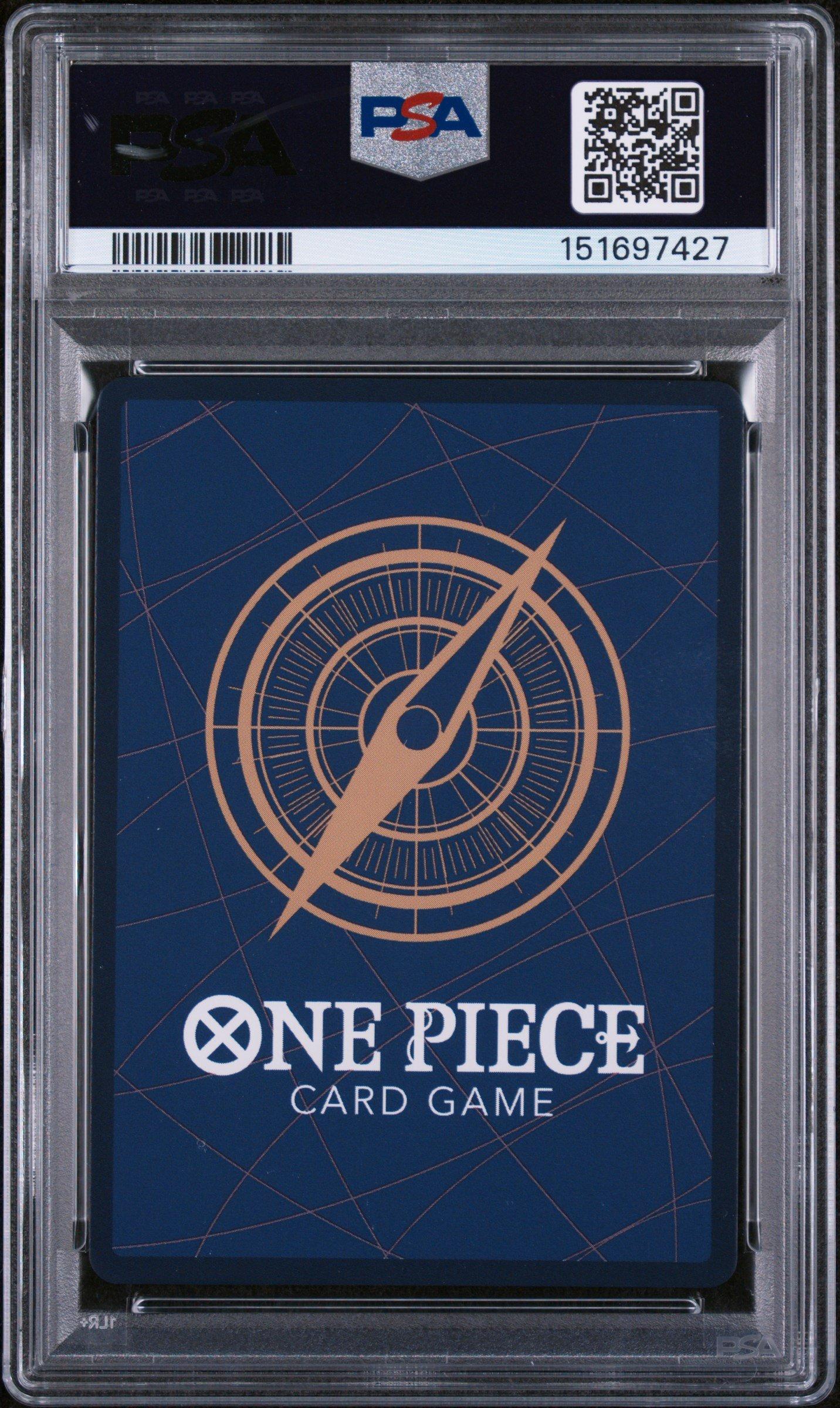 2022 One Piece Op01-romance Dawn 016 Nami Alternate Art-errata PSA