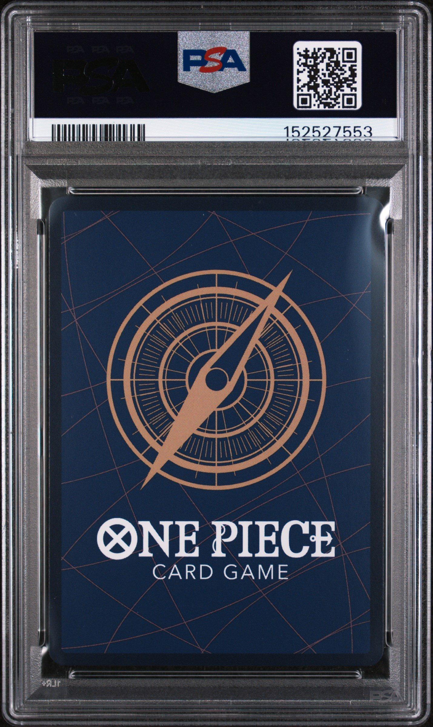 2025 One Piece Learn Together Deck Set 118 Monkey D. Luffy PSA 10