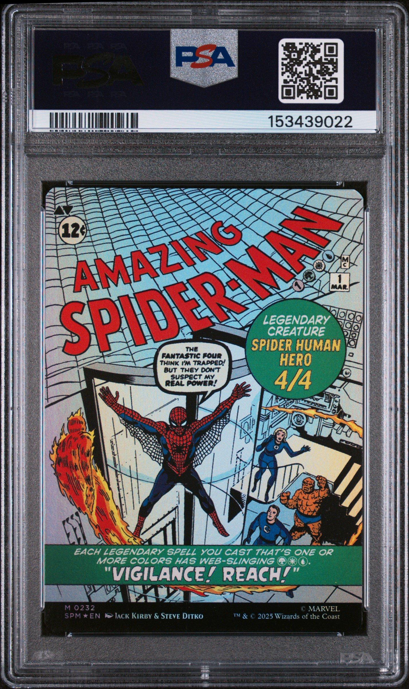 2025 Magic The Gathering Marvel's Spider-man 0232 Peter Parker