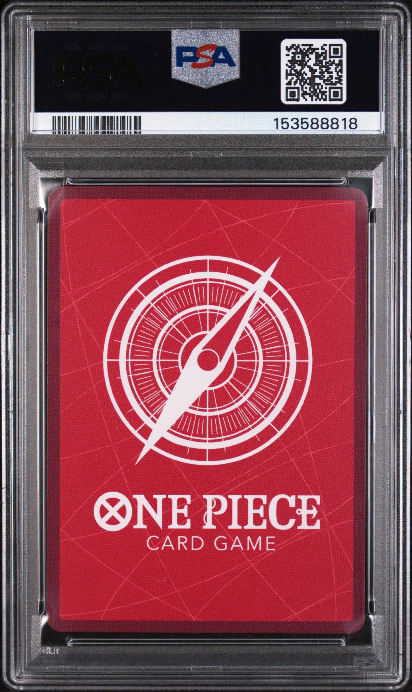 2025 One Piece Learn Together Deck Set 001 Monkey D. Luffy PSA 10