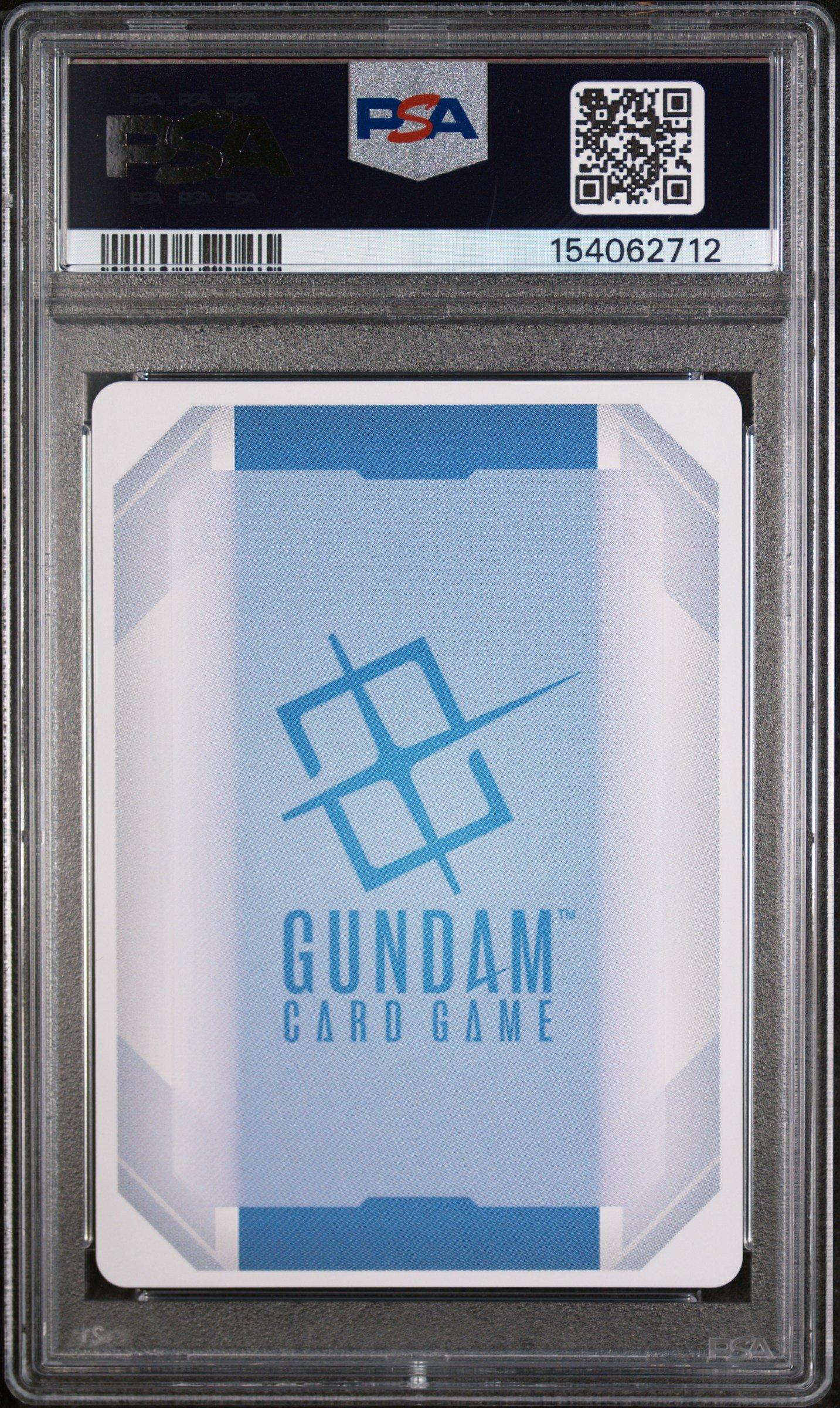 2025 Gundam Dual Impact 055 Gundam Gusion Rebake Legend Rare+ PSA