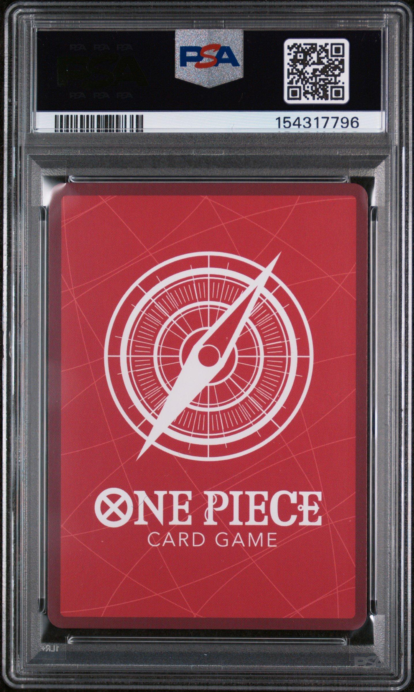 2025 One Piece English Version 2nd Anniversary Set 001 Shanks PSA