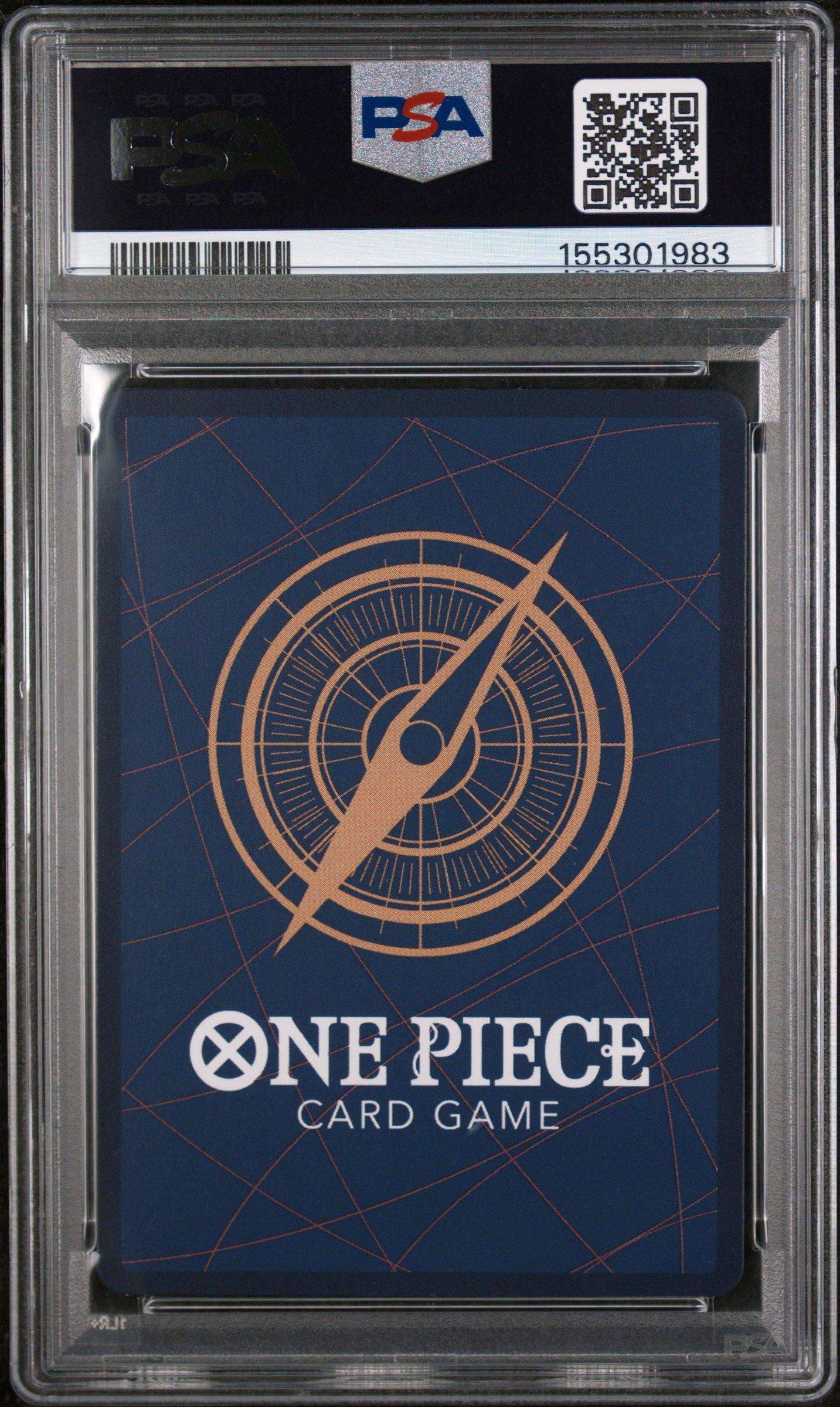 2025 One Piece Op12-legacy Of The Master 015 Monkey D. Luffy PSA