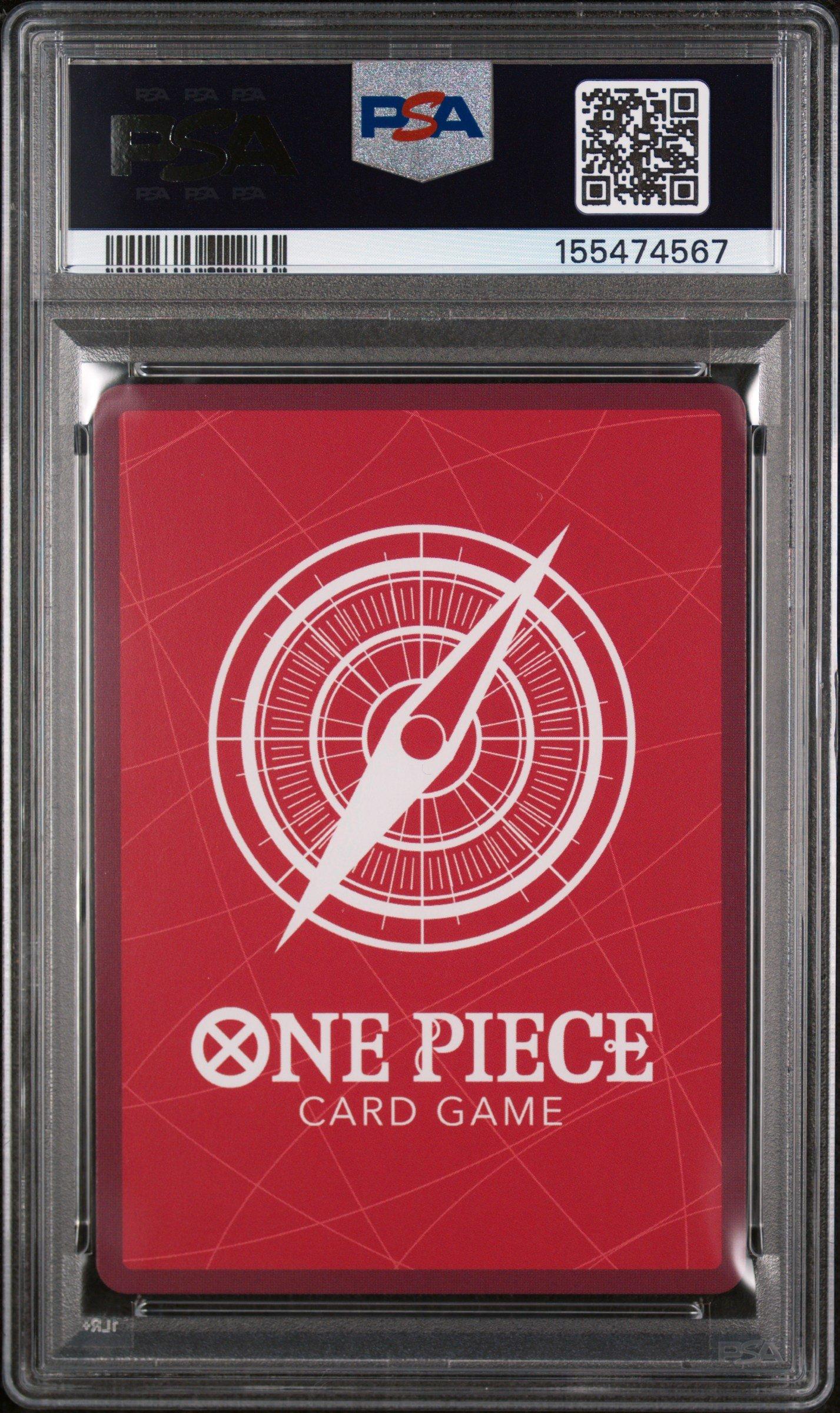 2025 One Piece Learn Together Deck Set 001 Monkey D. Luffy PSA 10