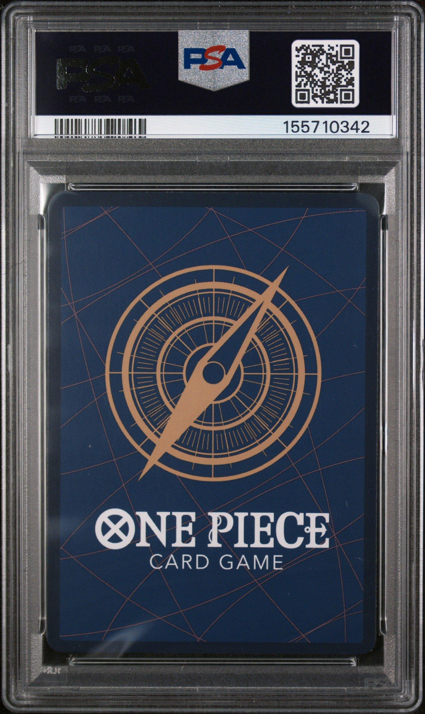 2024 One Piece Op08-two Legends 030 Pedro Alternate Art PSA 10