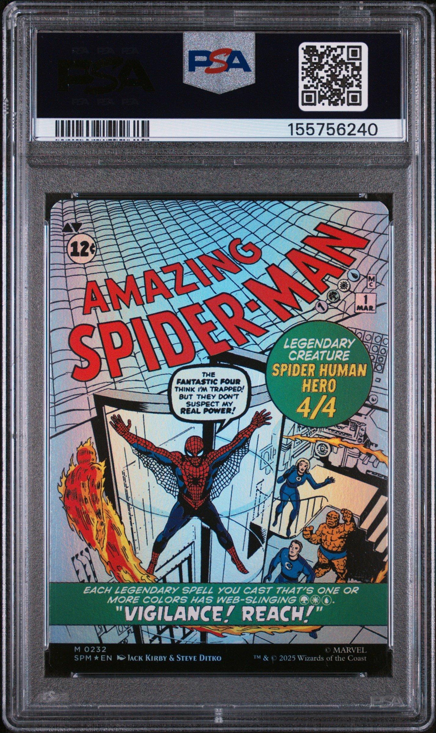 2025 Magic The Gathering Marvel's Spider-man 0232 Peter Parker