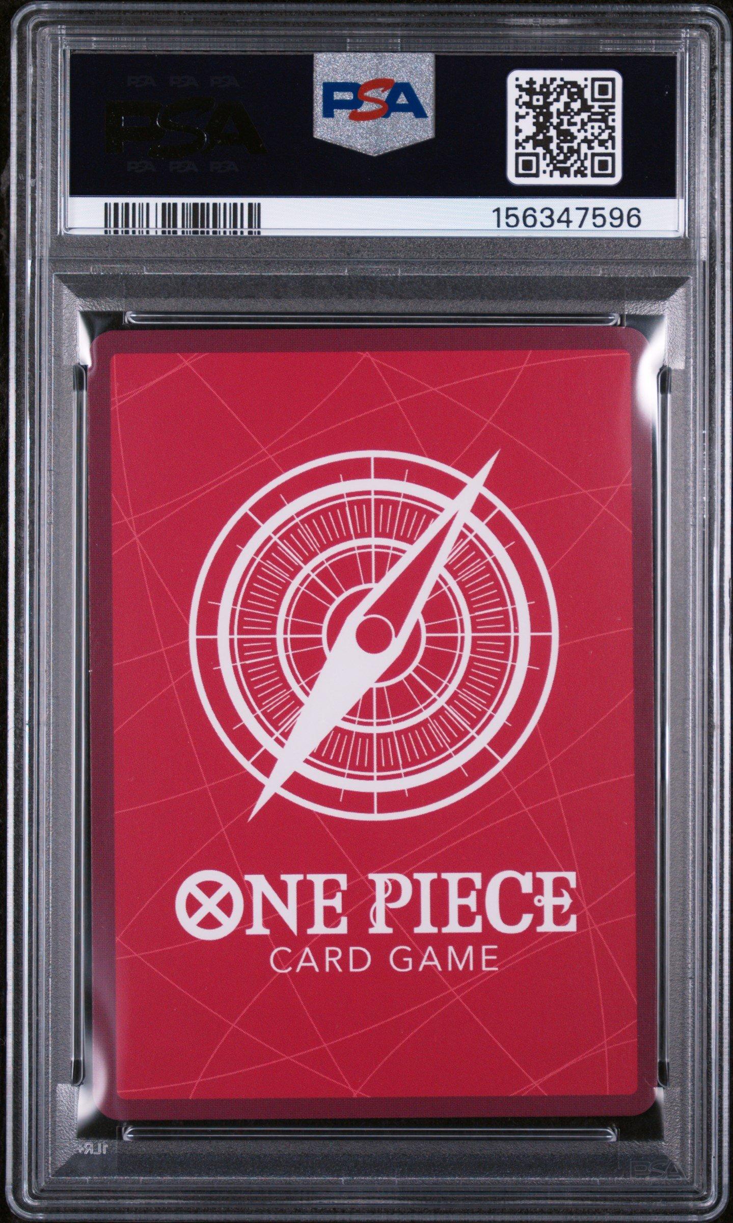 2025 One Piece Learn Together Deck Set 001 Monkey D. Luffy PSA 10
