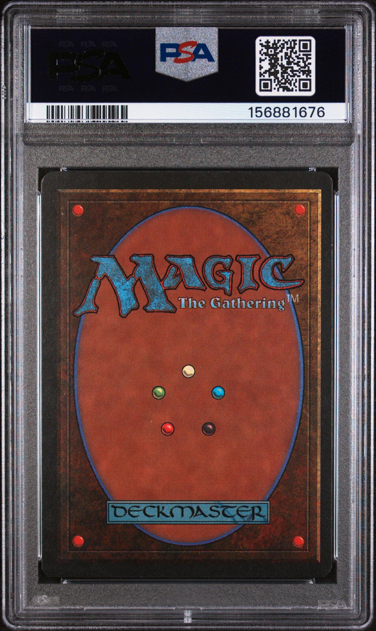 1994 Magic The Gathering Revised Edition Underground Sea PSA 8
