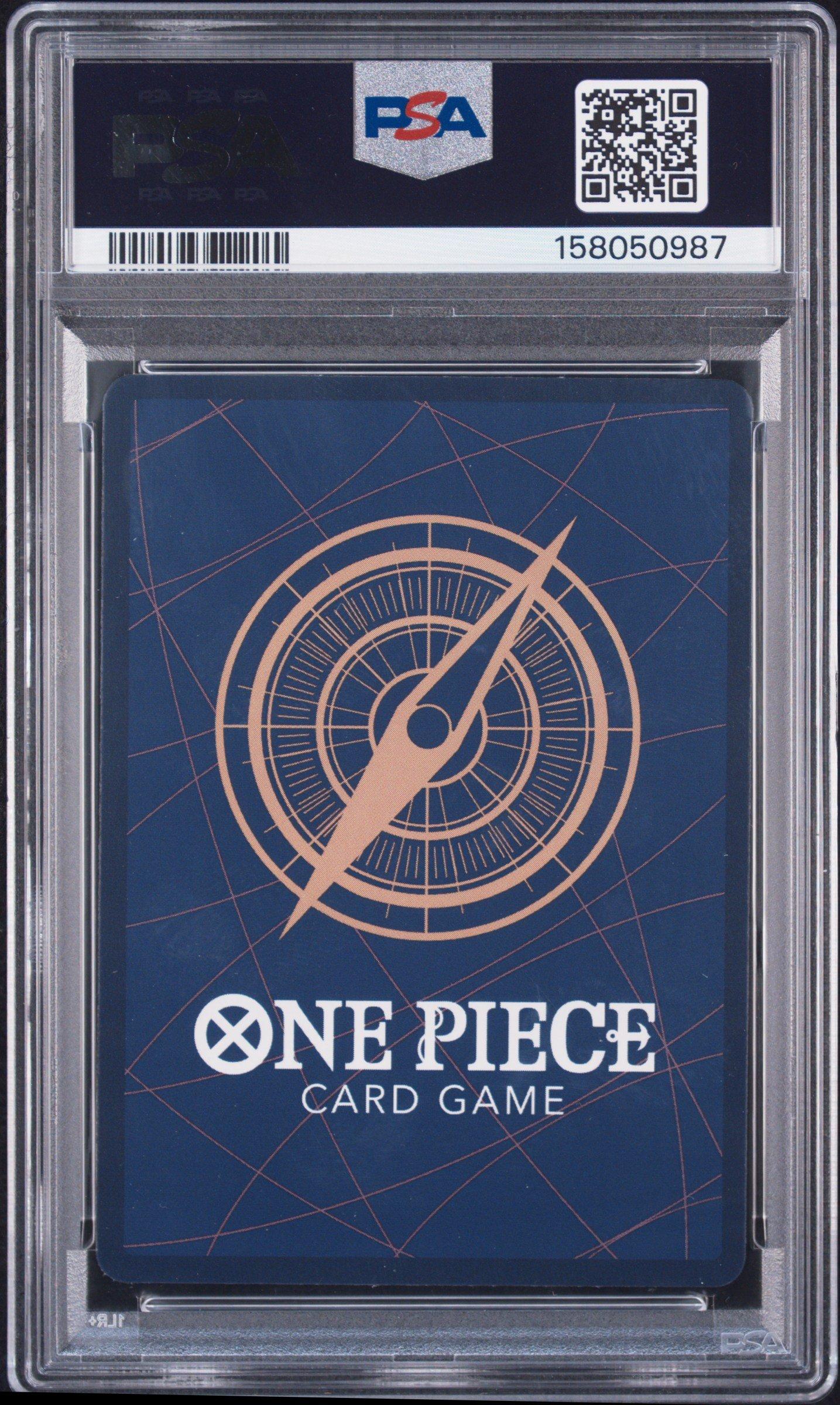2025 One Piece Op10-royal Blood 118 Monkey D. Luffy PSA 10 Graded