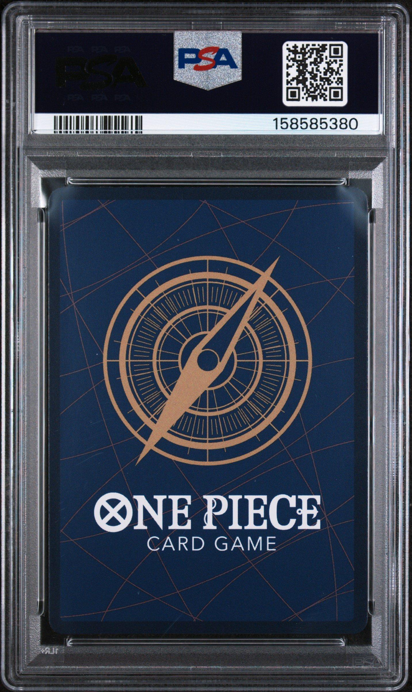 2025 One Piece Op13-carrying On His Will 110 Stussy PSA 10 Graded