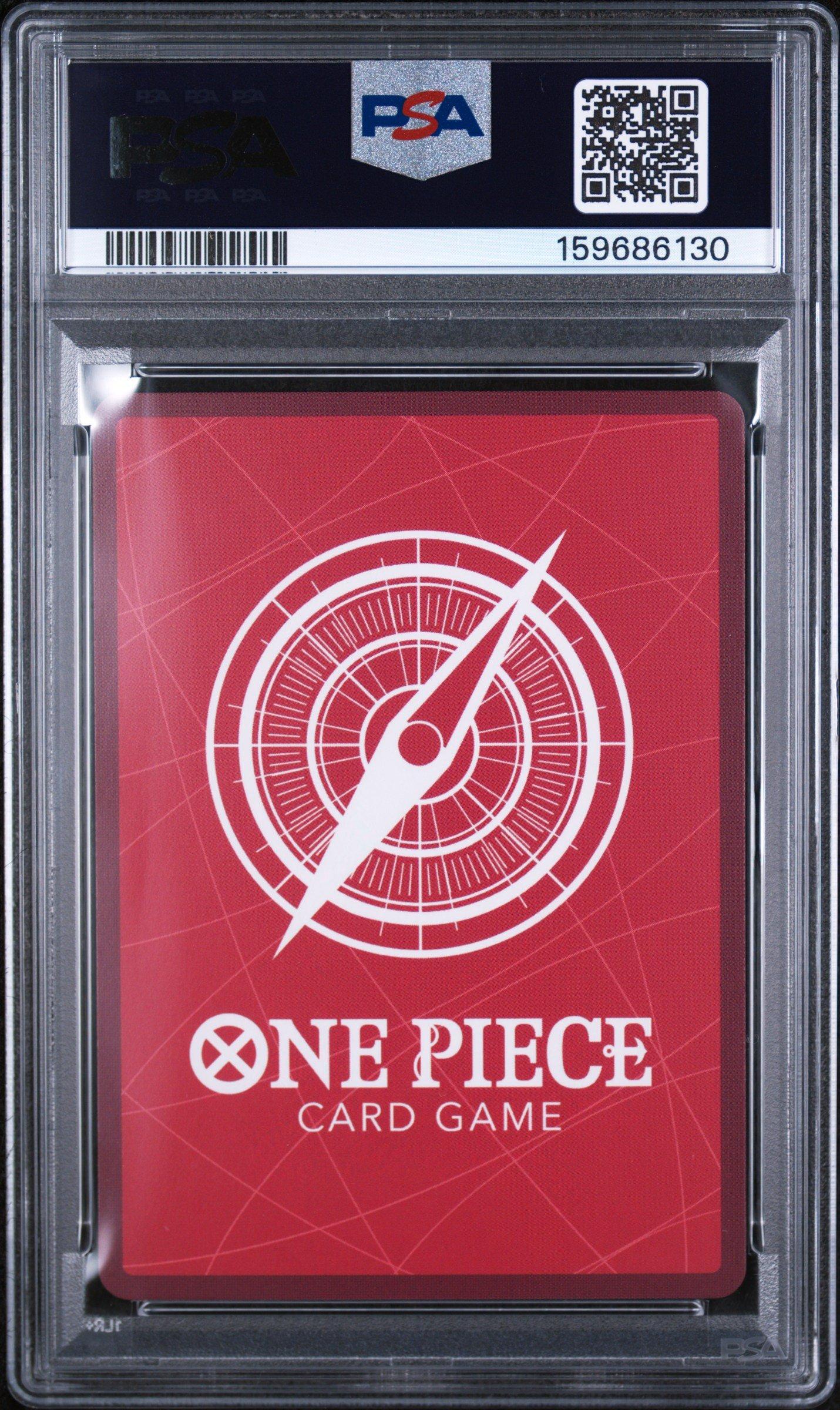 2025 One Piece English Version 2nd Anniversary Set 001 Shanks PSA