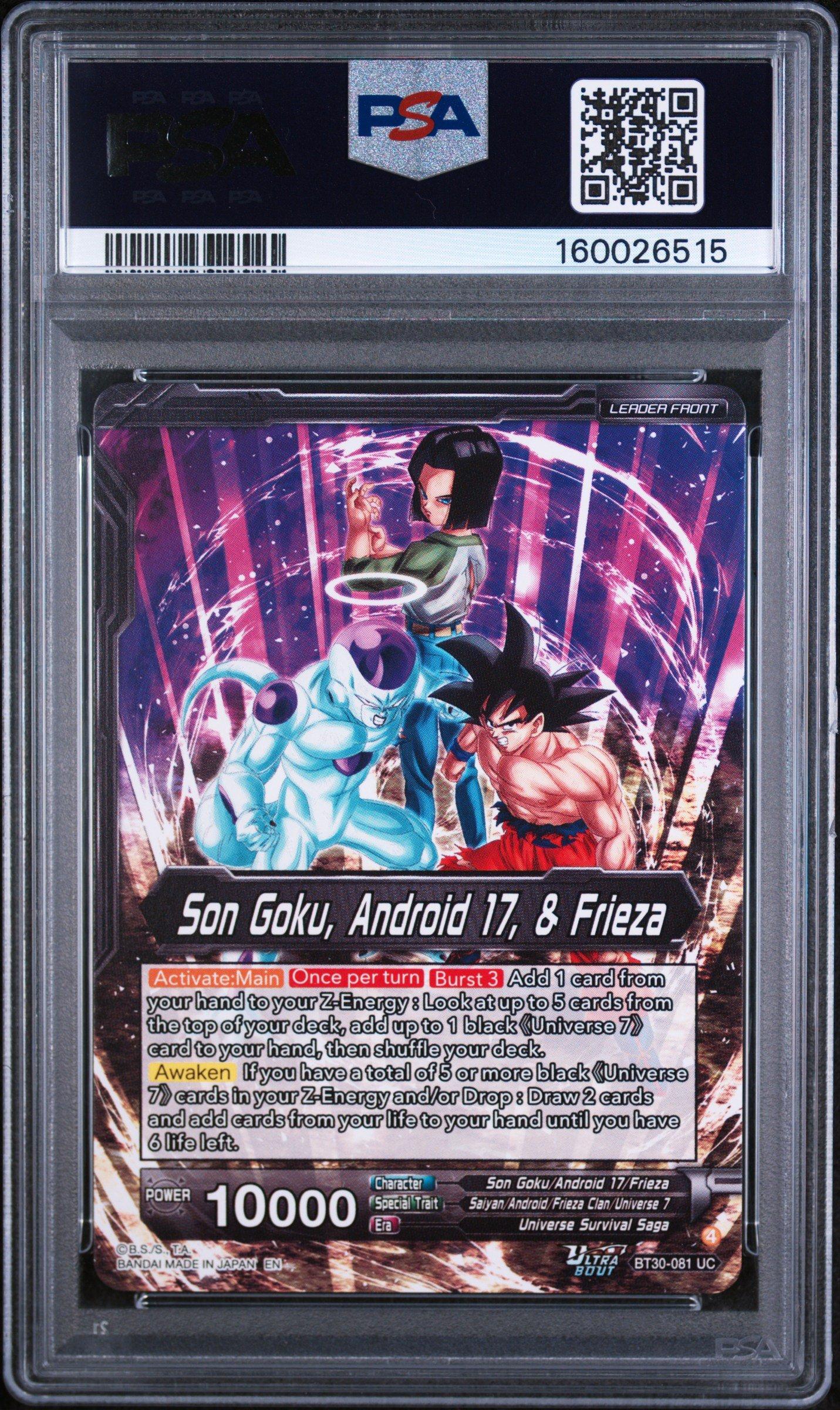 2026 Dragon Ball Super Card Game Masters Series 30 Three Glorious