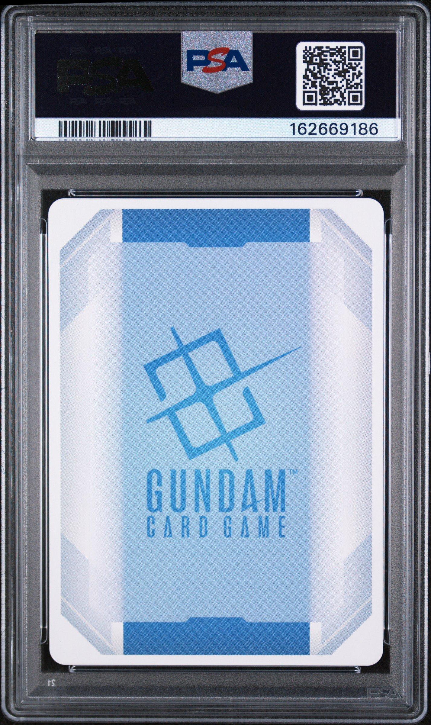 2025 Gundam Dual Impact 002 Gundam Epyon Legend Rare+ PSA 10