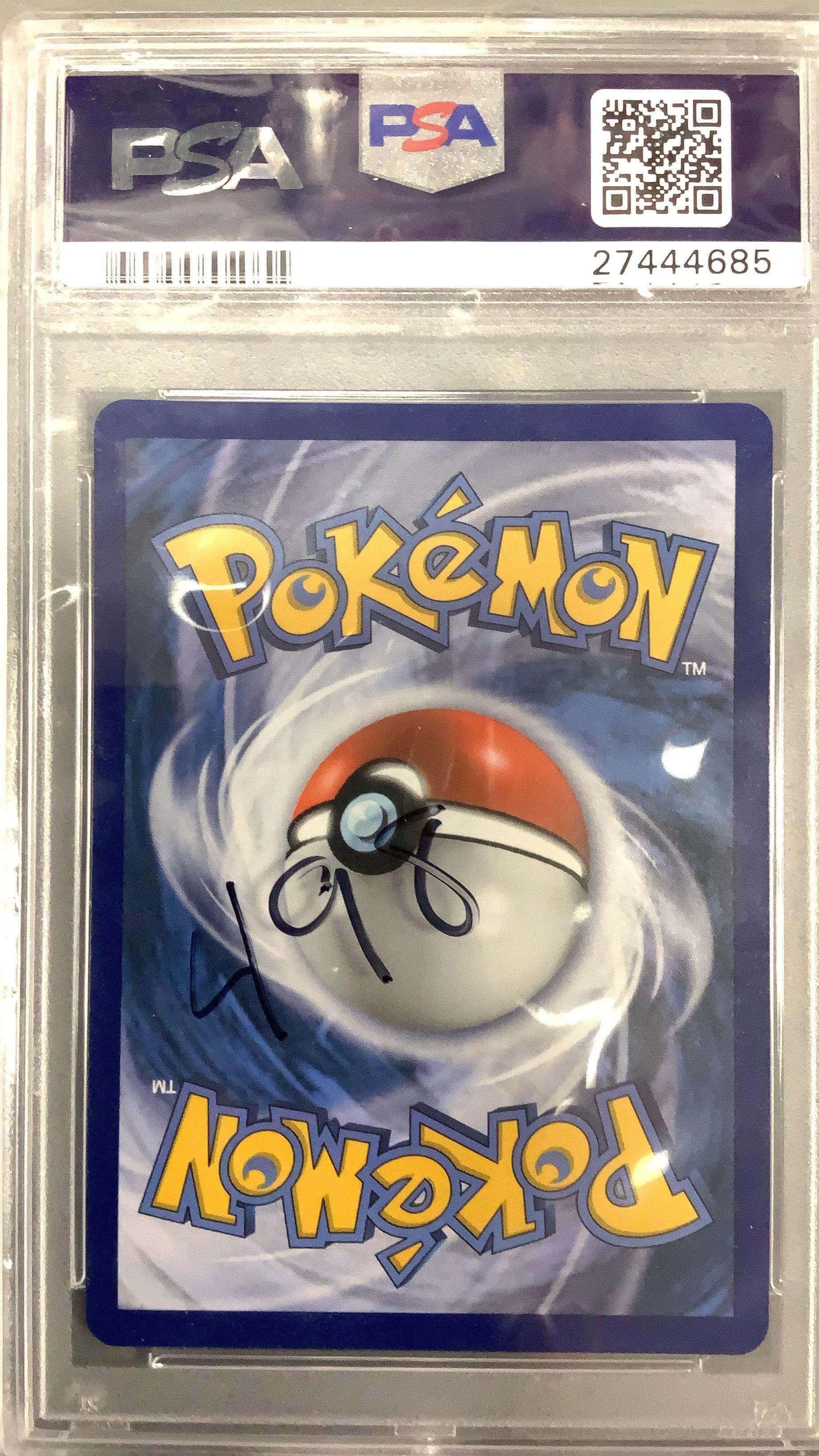 2017 Pokemon Sun & Moon Guardians Rising 156 Full Art/lycanroc Gx Secret PSA