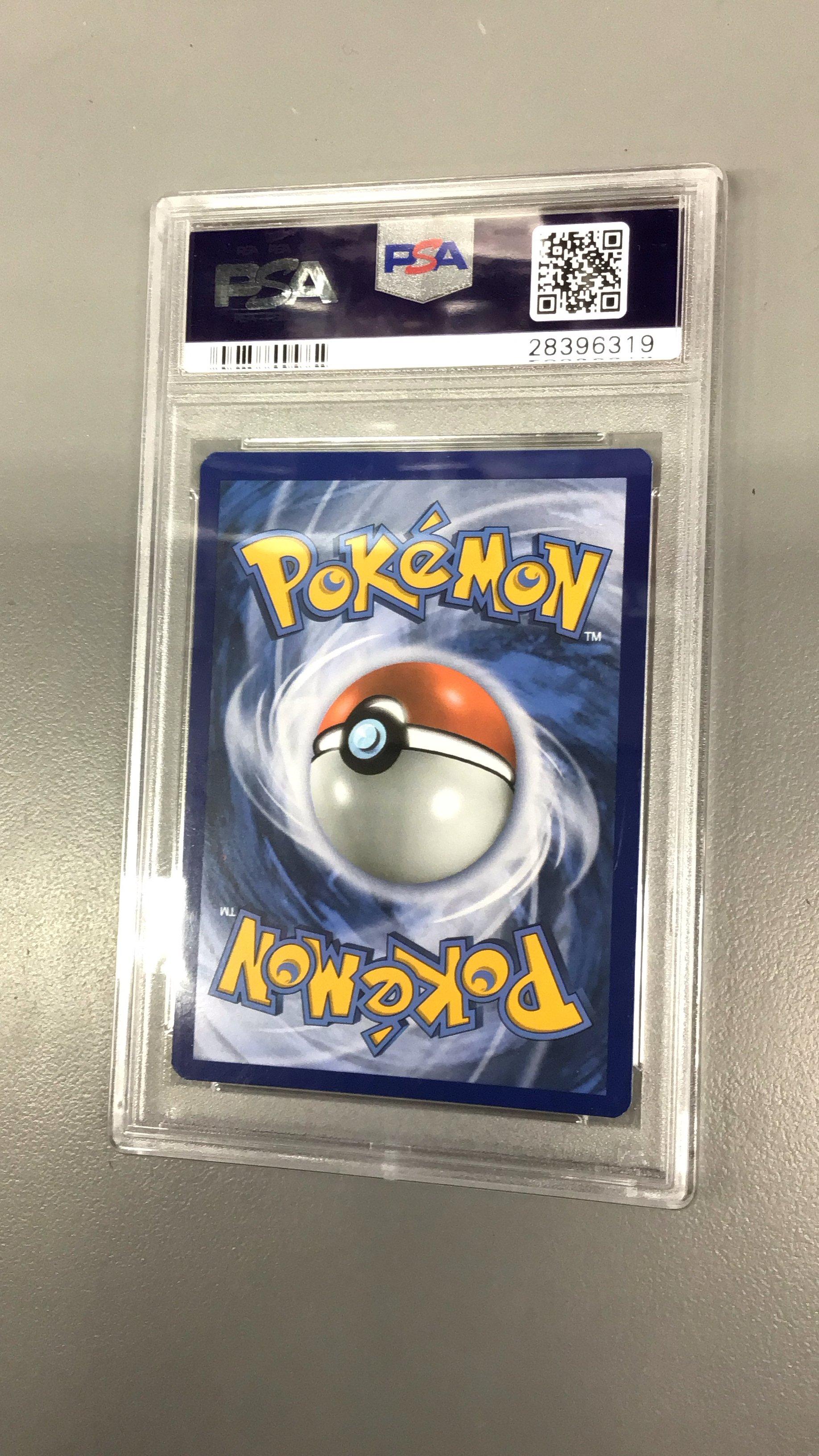 2017 Pokemon Sun & Moon Shining Legends 40 Shining Mew-holo PSA