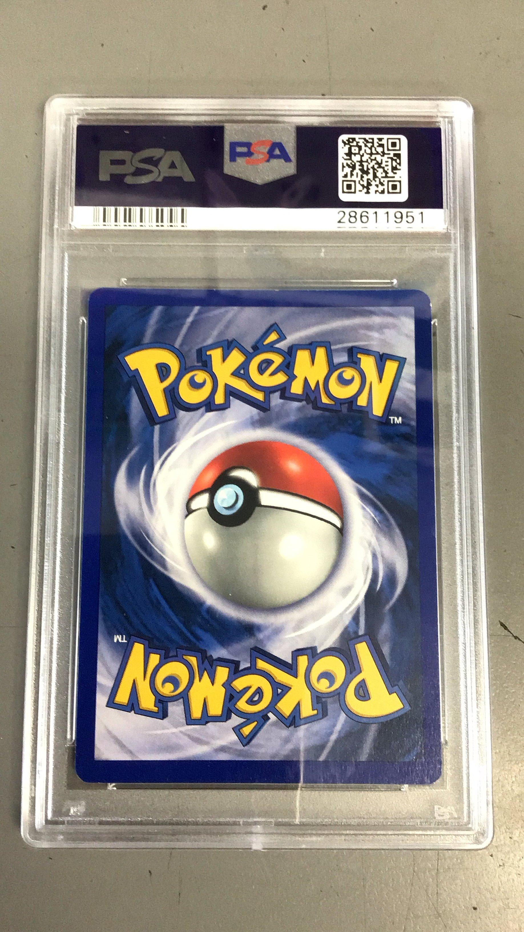 1999 Pokemon Game 7 Hitmonchan-holo Shadowless PSA