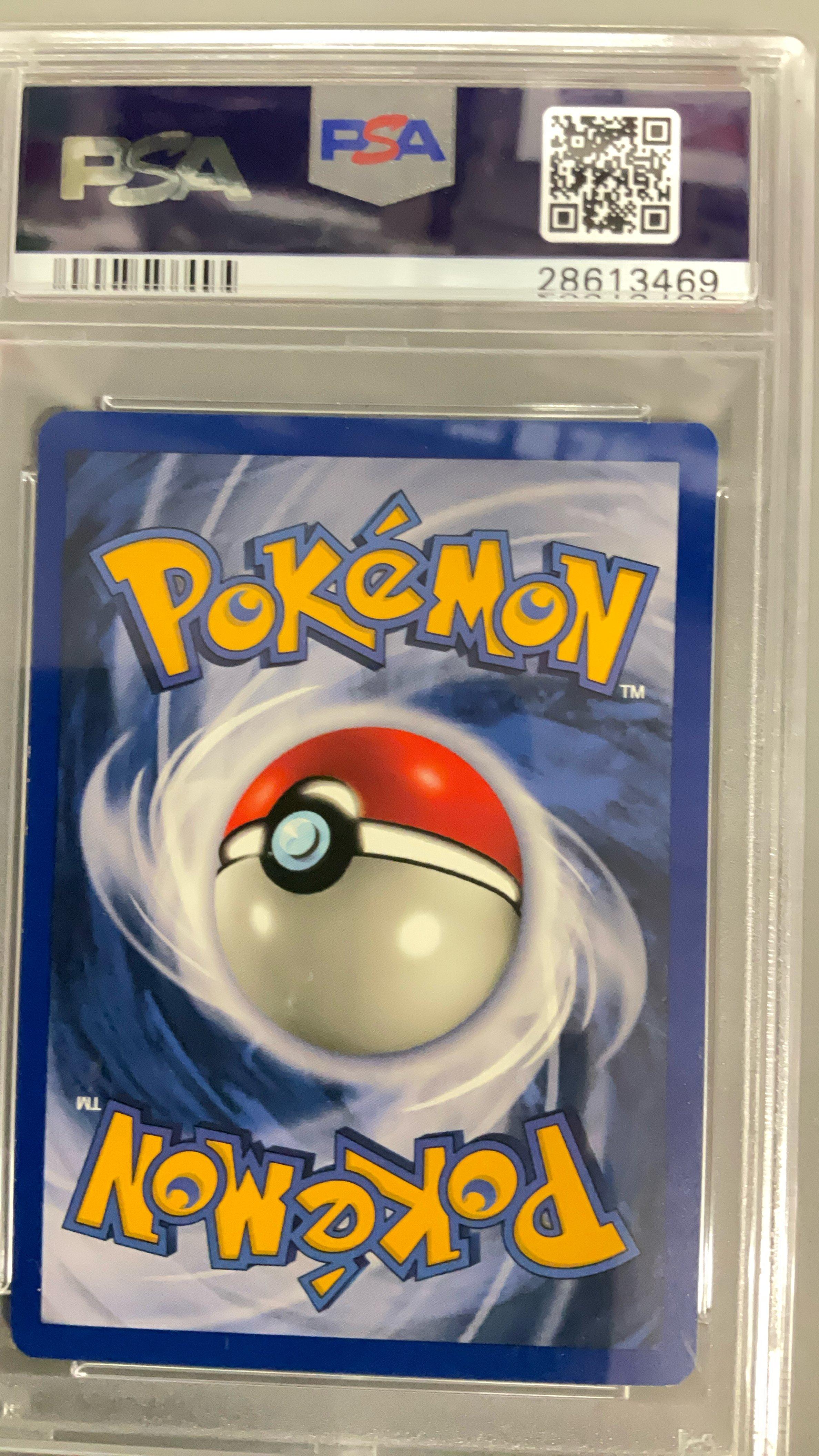 1999 Pokemon Fossil 13 Muk-holo PSA