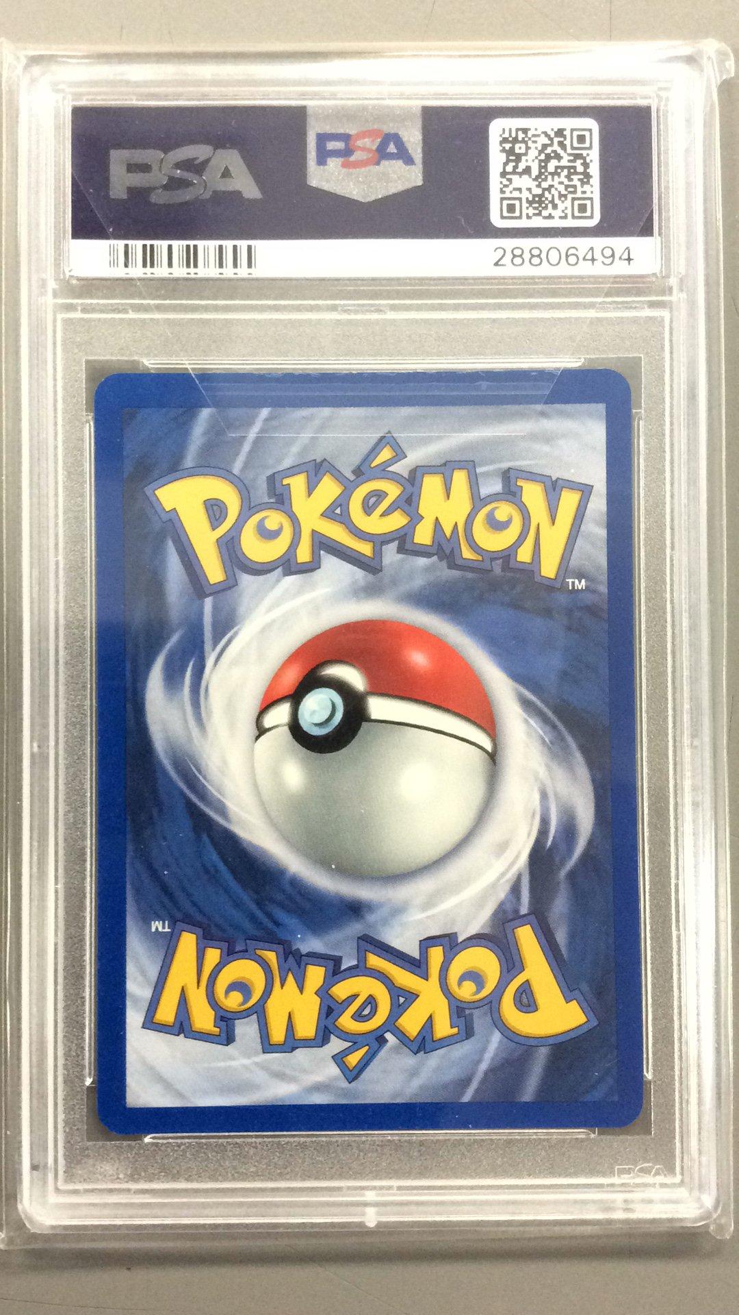 2001 Pokemon Game Movie 34 Entei PSA