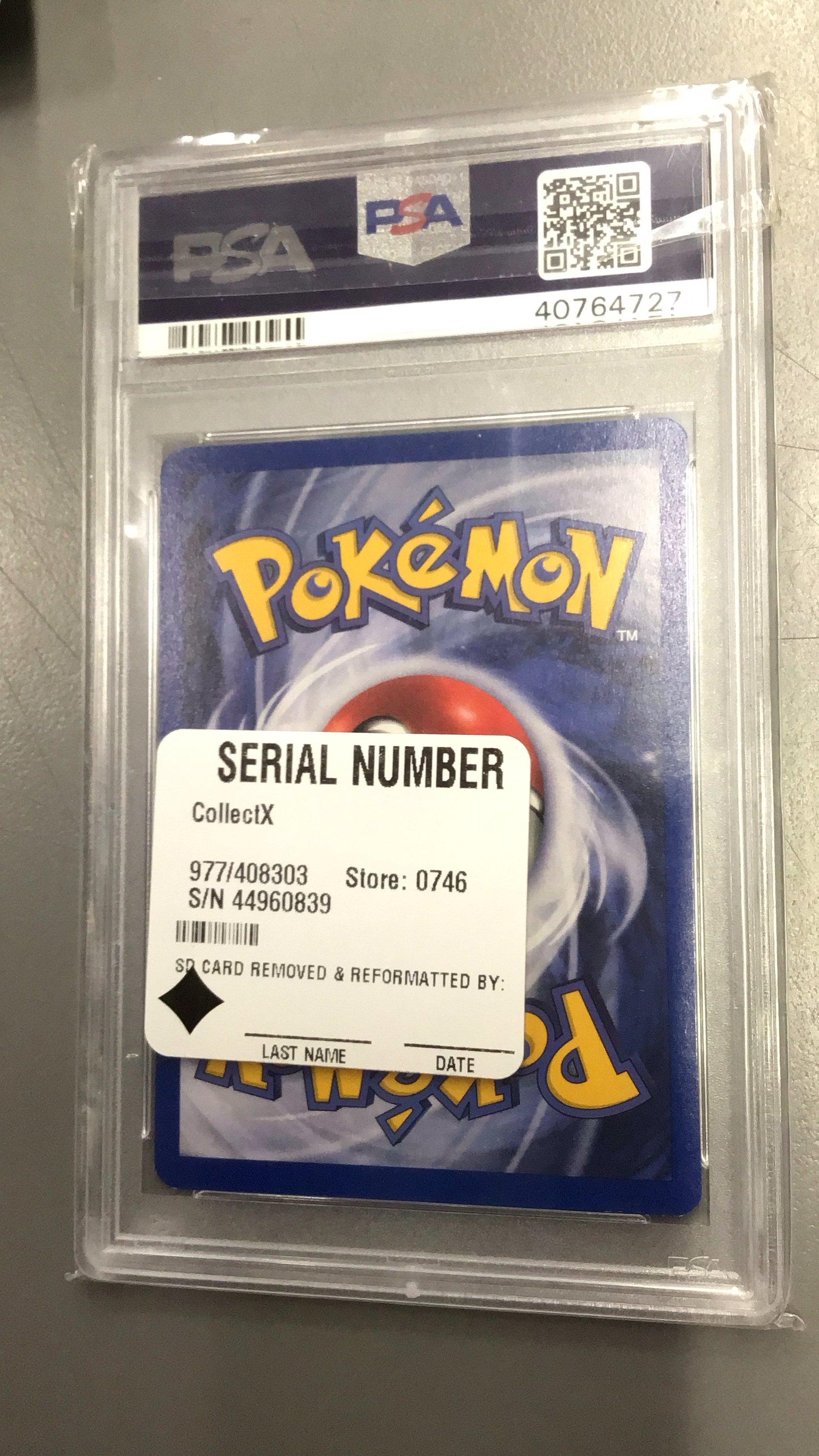 2000 Pokemon Gym Challenge 18 Giovanni-holo PSA 9
