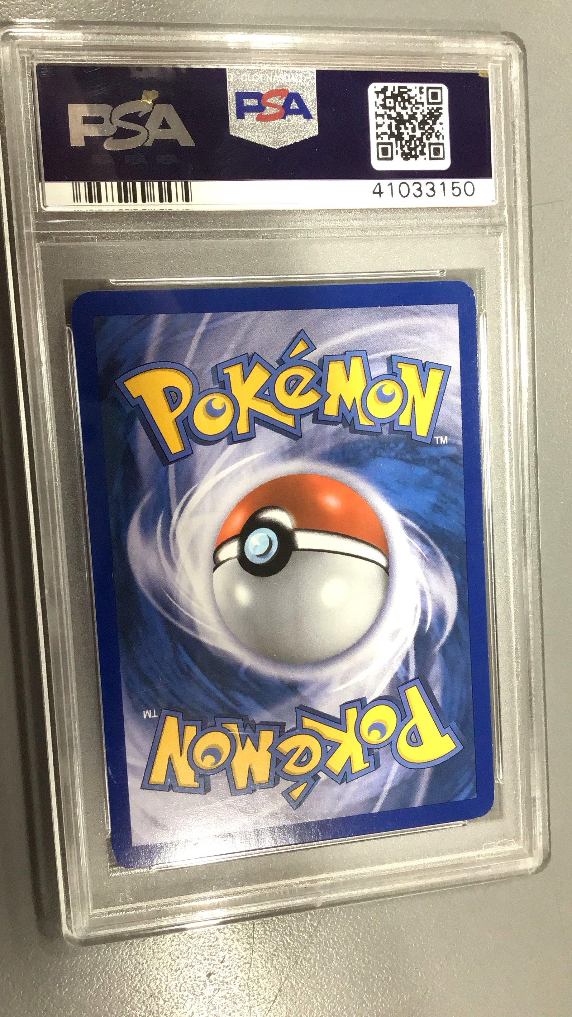 2010 Pokemon Heartgold & Soulsilver One Alph Lithograph PSA 9