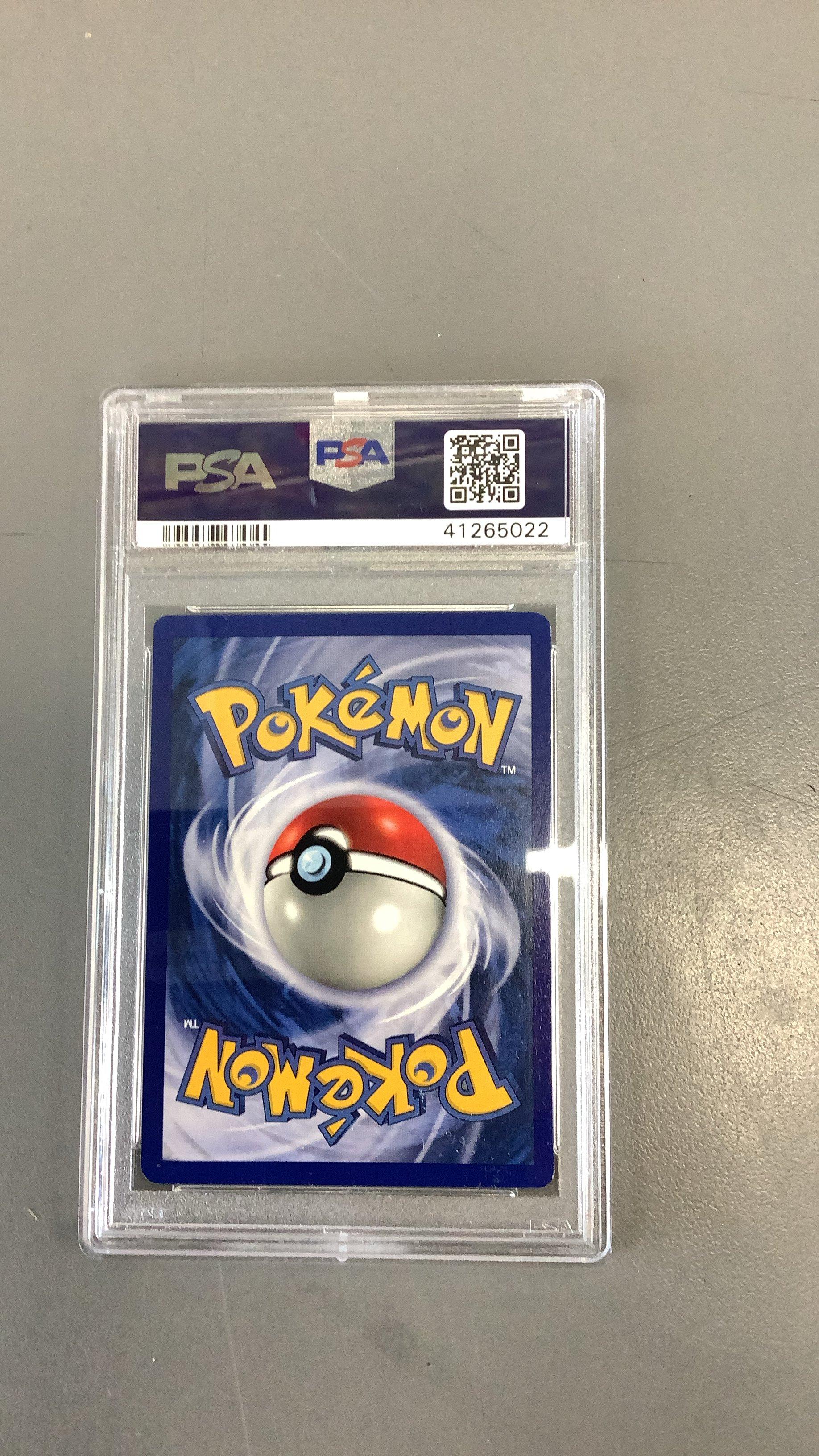 1999 Pokemon Game 93 Gust Of Wind 1st Edition PSA 9