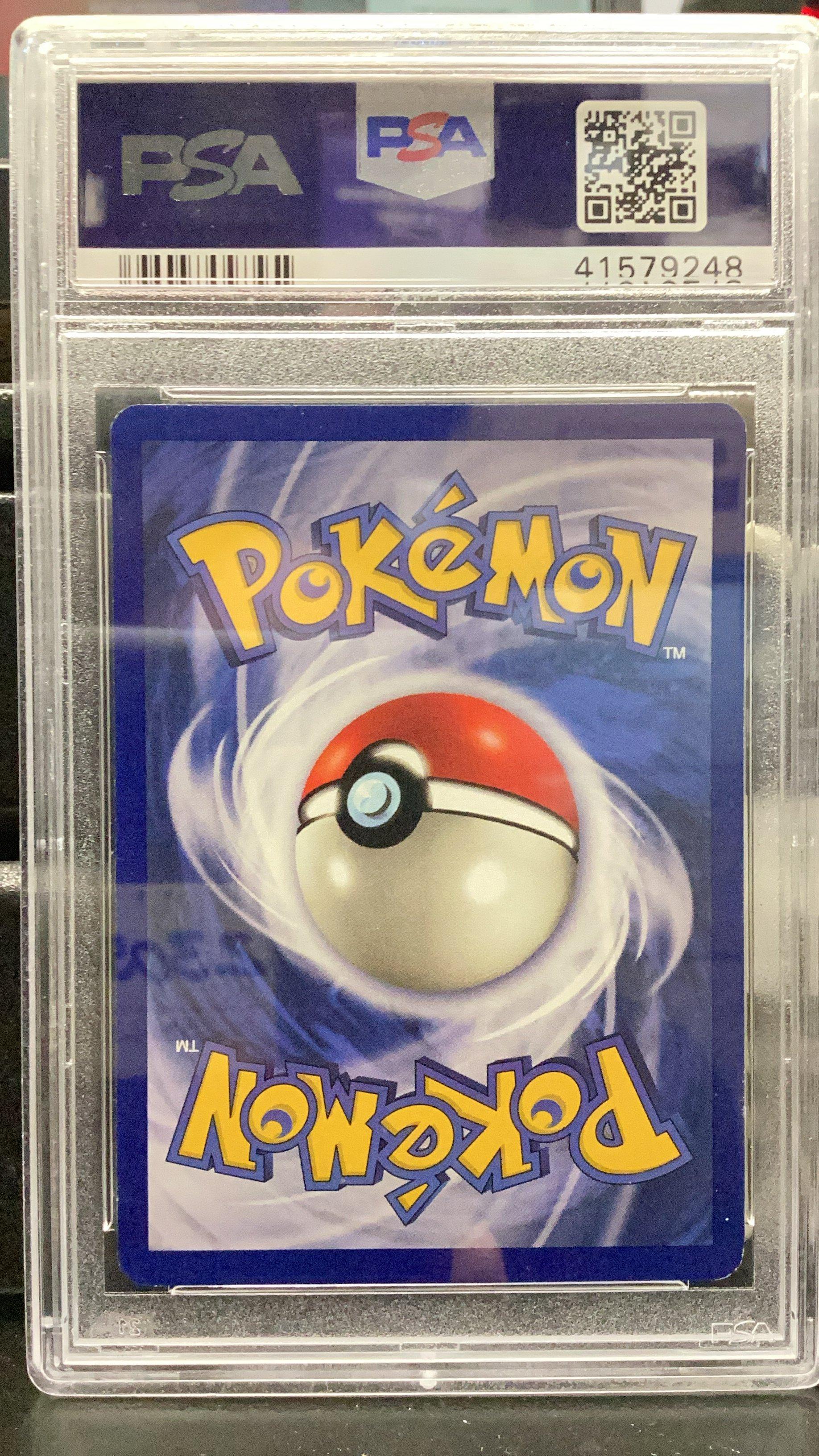 1999 Pokemon Game 88 Professor Oak 1st Edition PSA