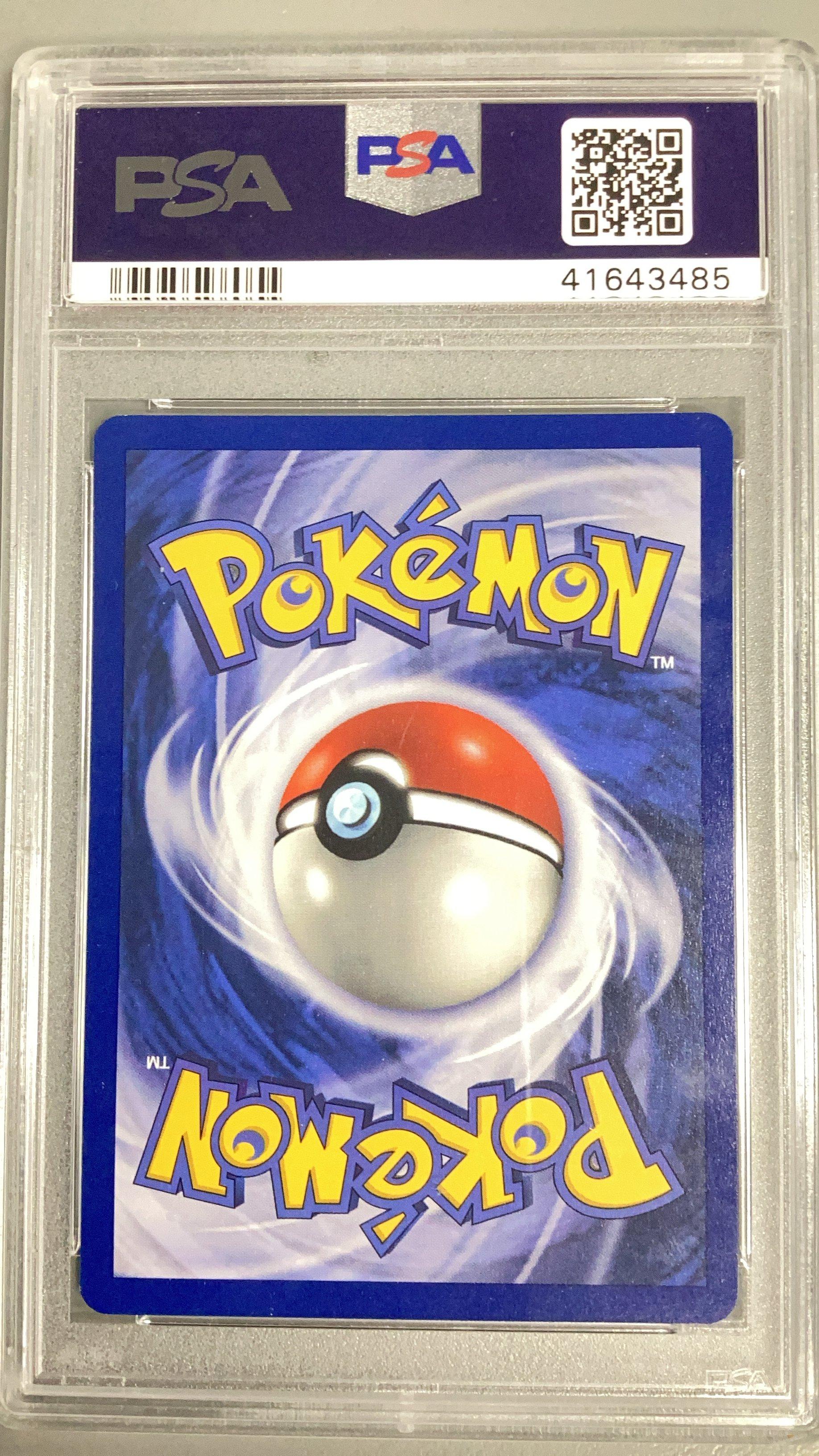 2000 Pokemon Promo Black Star 18 Team Rocket's Meowth Pokemon League PSA