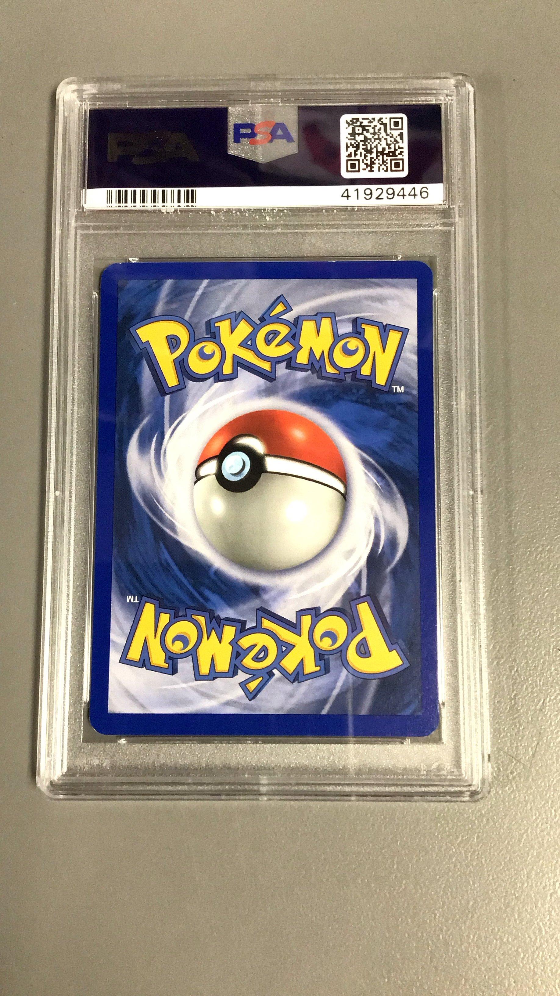 2002 Pokemon Expedition 100 Chikorita-reverse Foil PSA