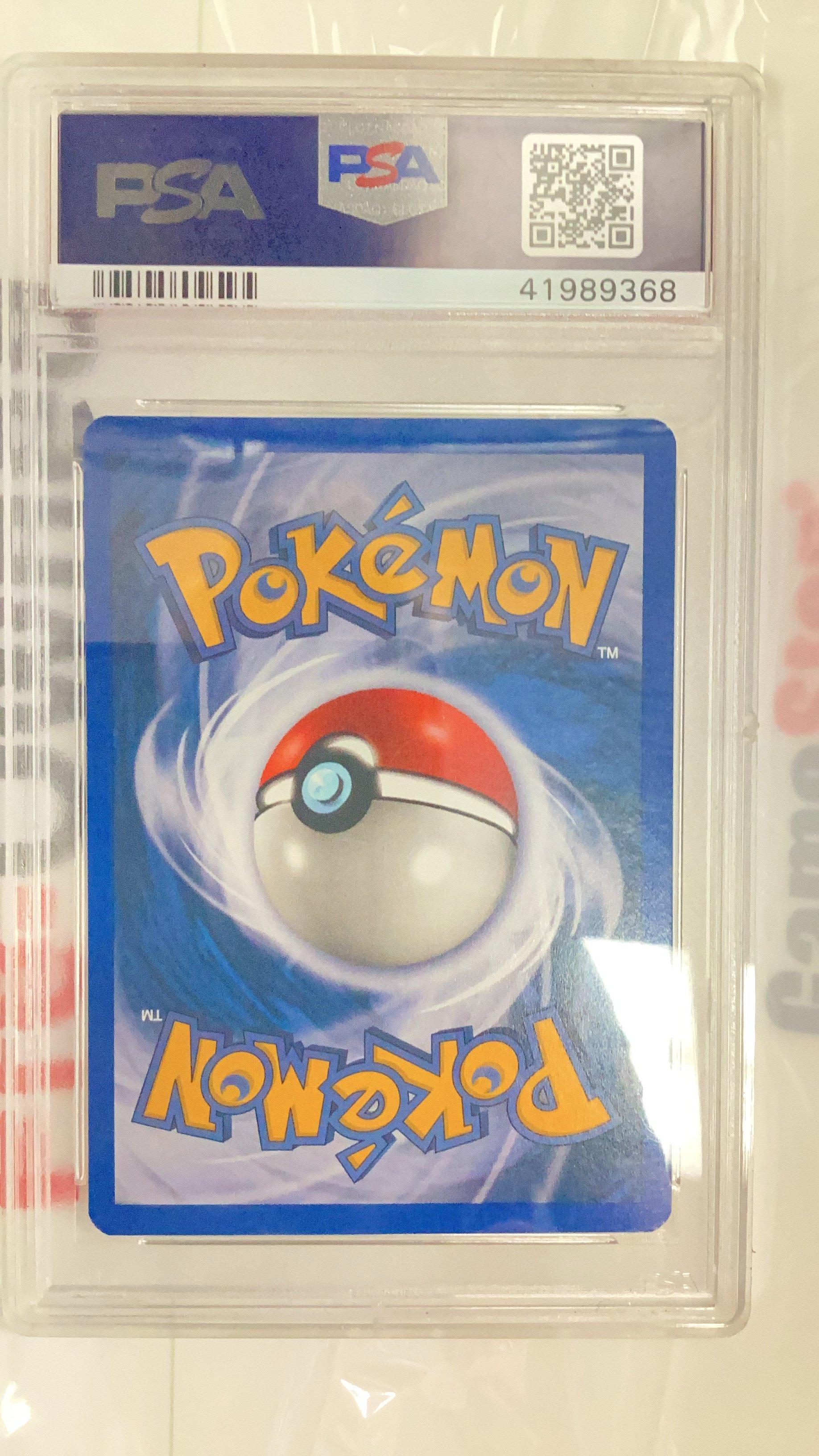 2001 Pokemon Neo Revelation 1st Edition 47 Paras PSA 9