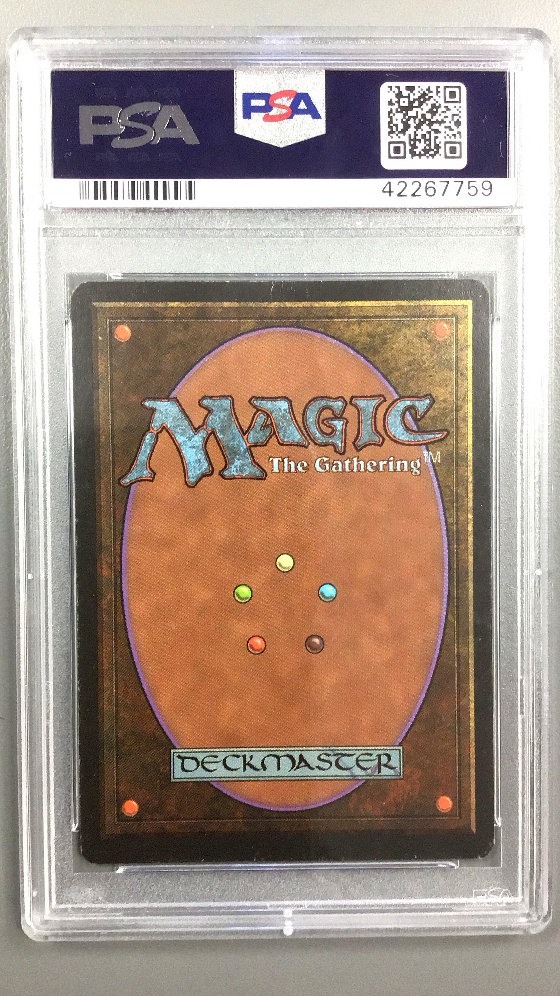 1996 Magic The Gathering Alliances Force Of Will PSA 9