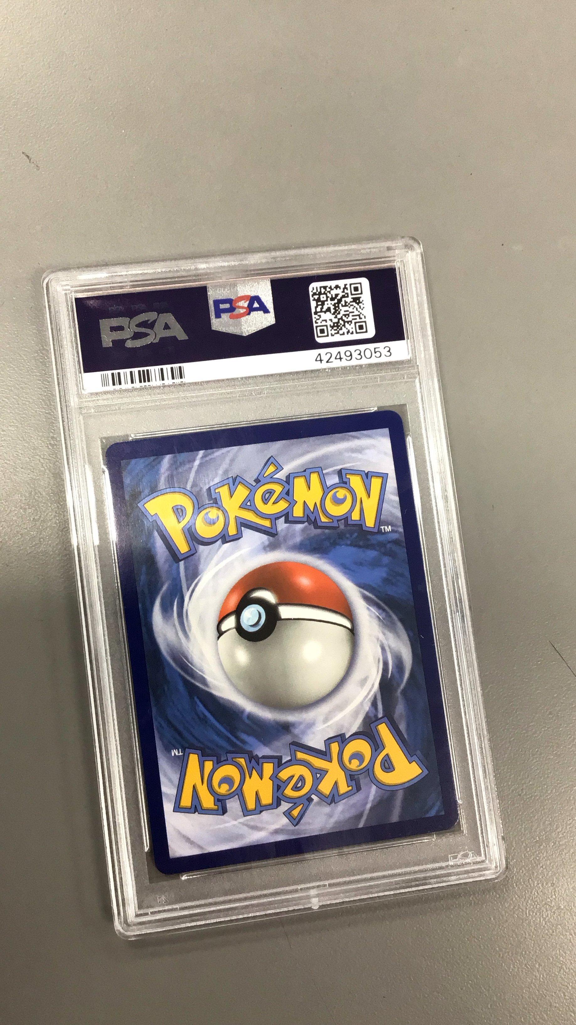 2018 Pokemon Sun & Moon Dragon Majesty 65 Full Art/reshiram Gx PSA