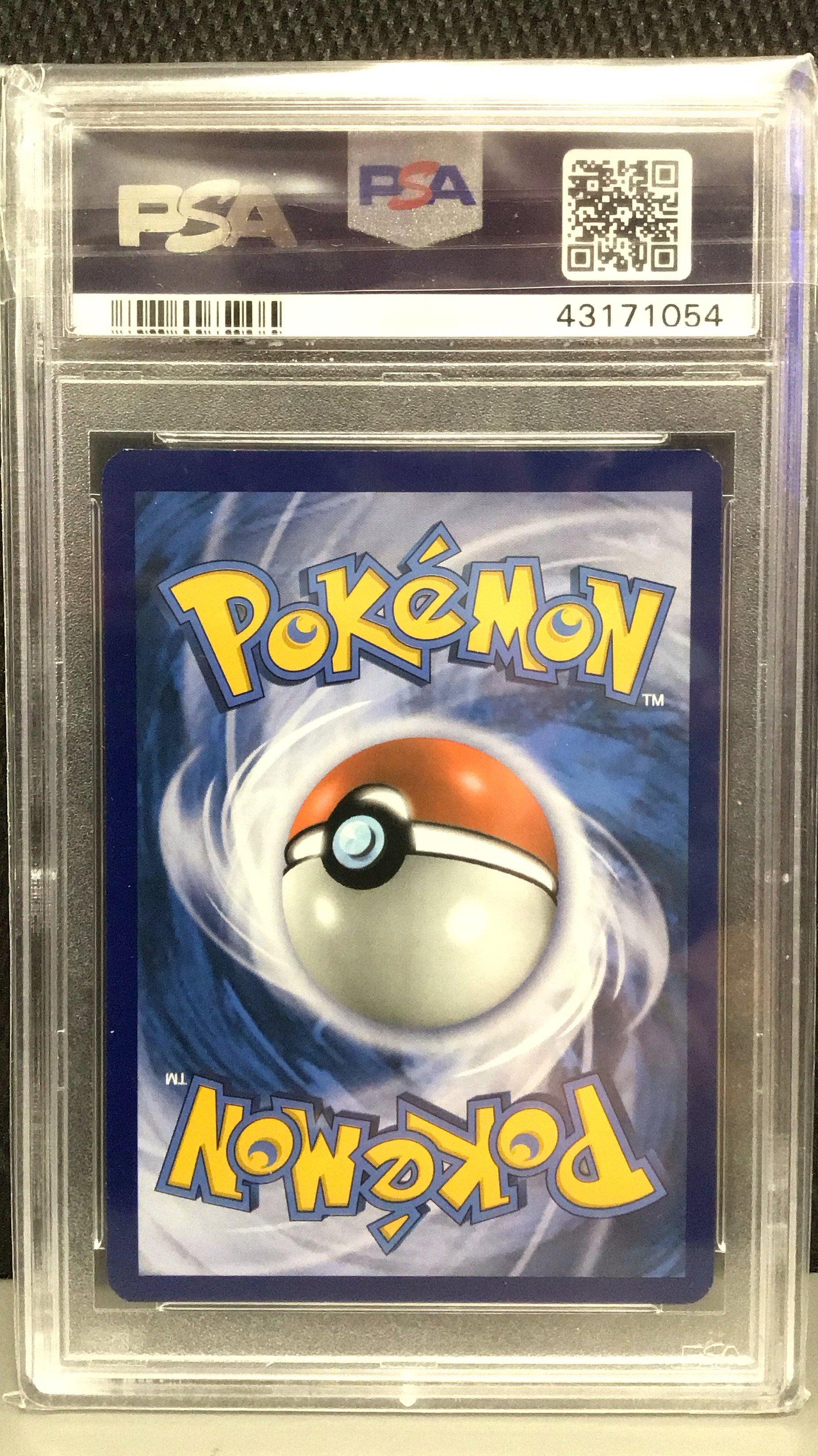 2019 Pokemon Sun & Moon Team Up 67 Mr. Mime Gx PSA 8