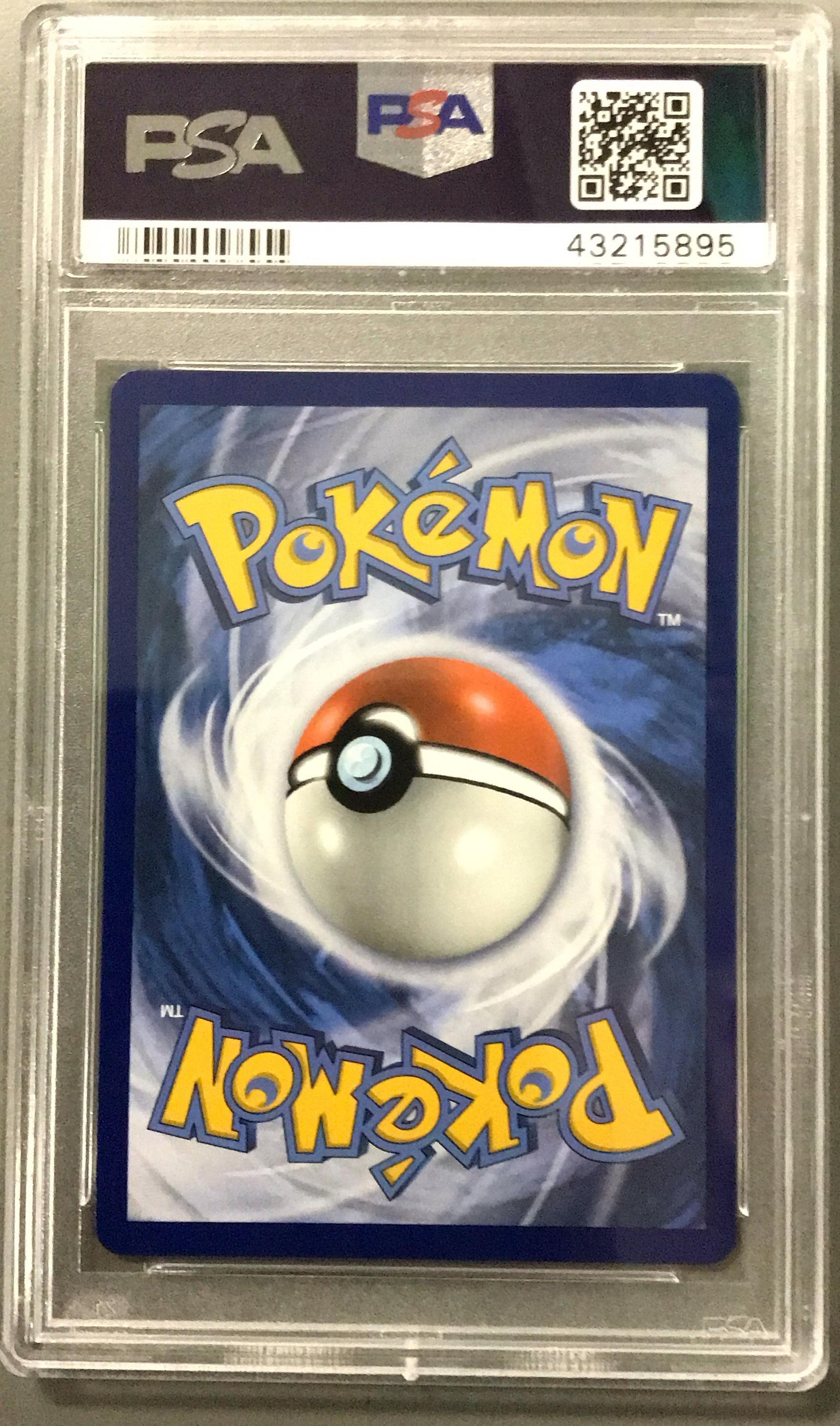 2019 Pokemon Sun & Moon Team Up Gengar & Mimikyu Gx PSA