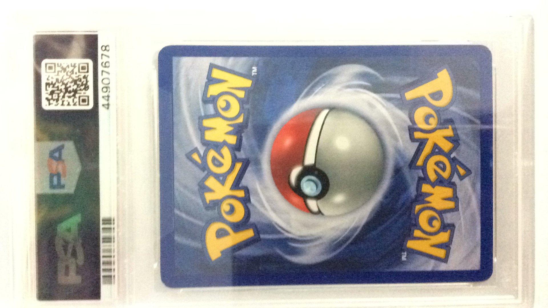 2000 Pokemon Gym Heroes 6 Lt. Surge's Electabuzz Holo PSA