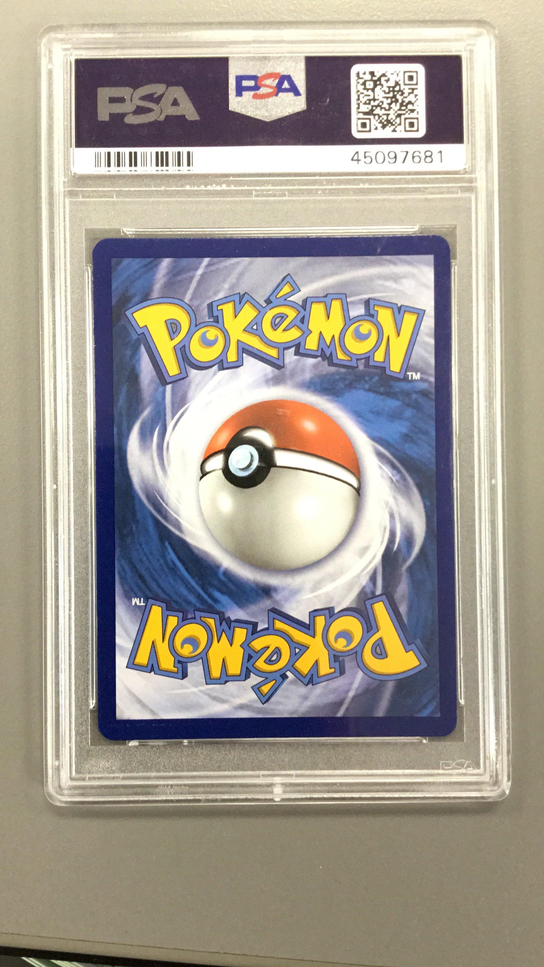 2017 Pokemon Sun & Moon Burning Shadows 25 Salazzle Gx PSA