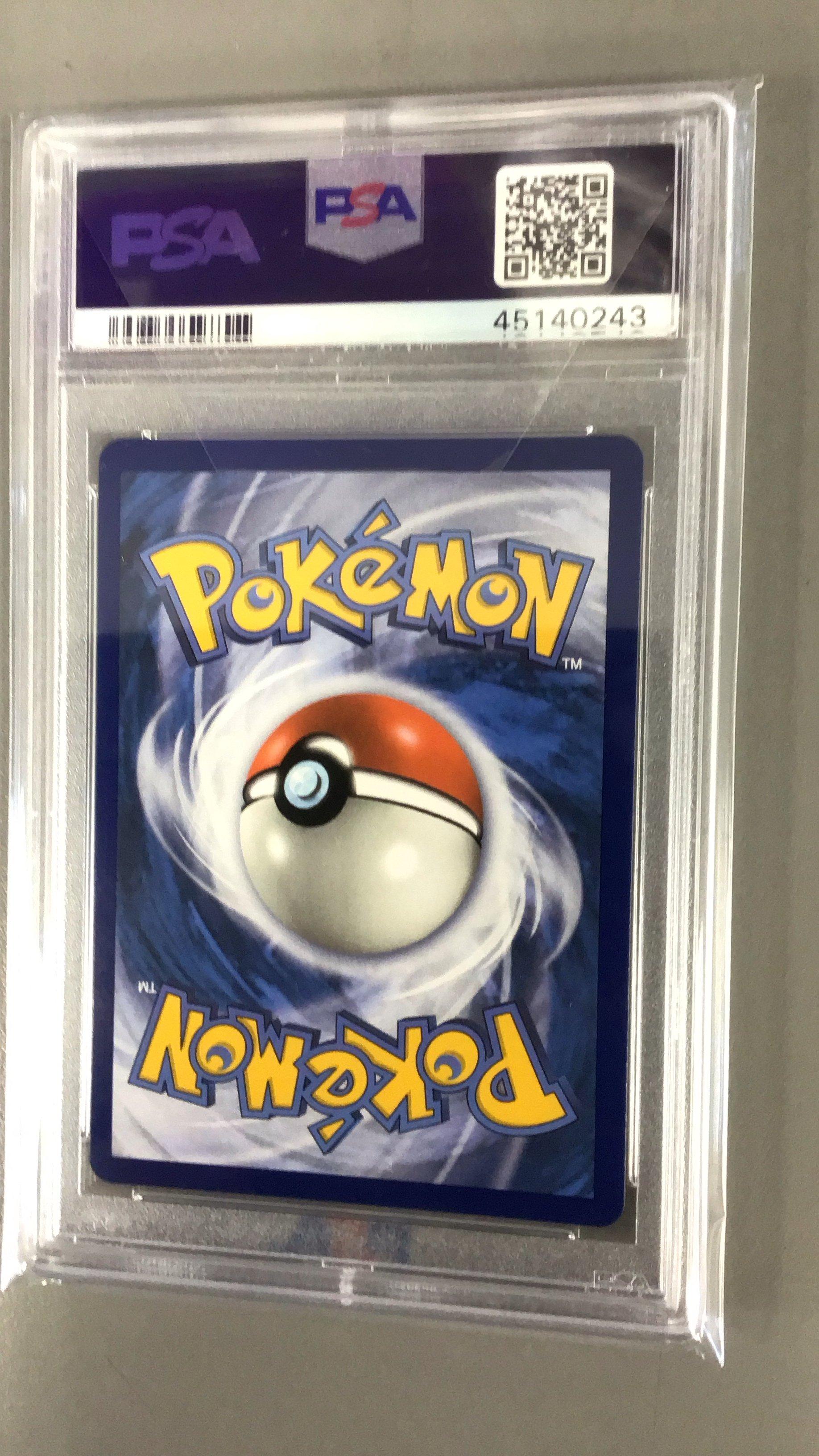 2019 Pokemon Sun & Moon Hidden Fates Sv61 Full Art/banette Gx PSA